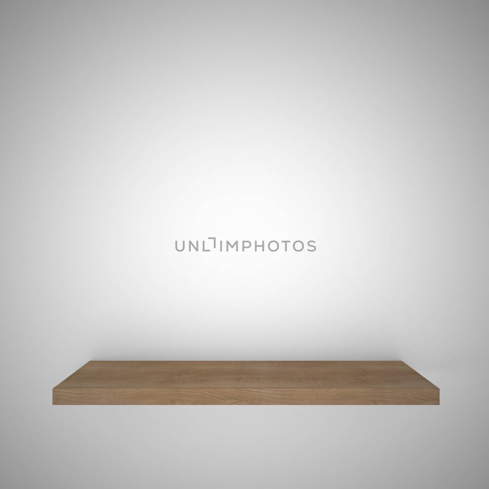 Wooden shelf by cherezoff