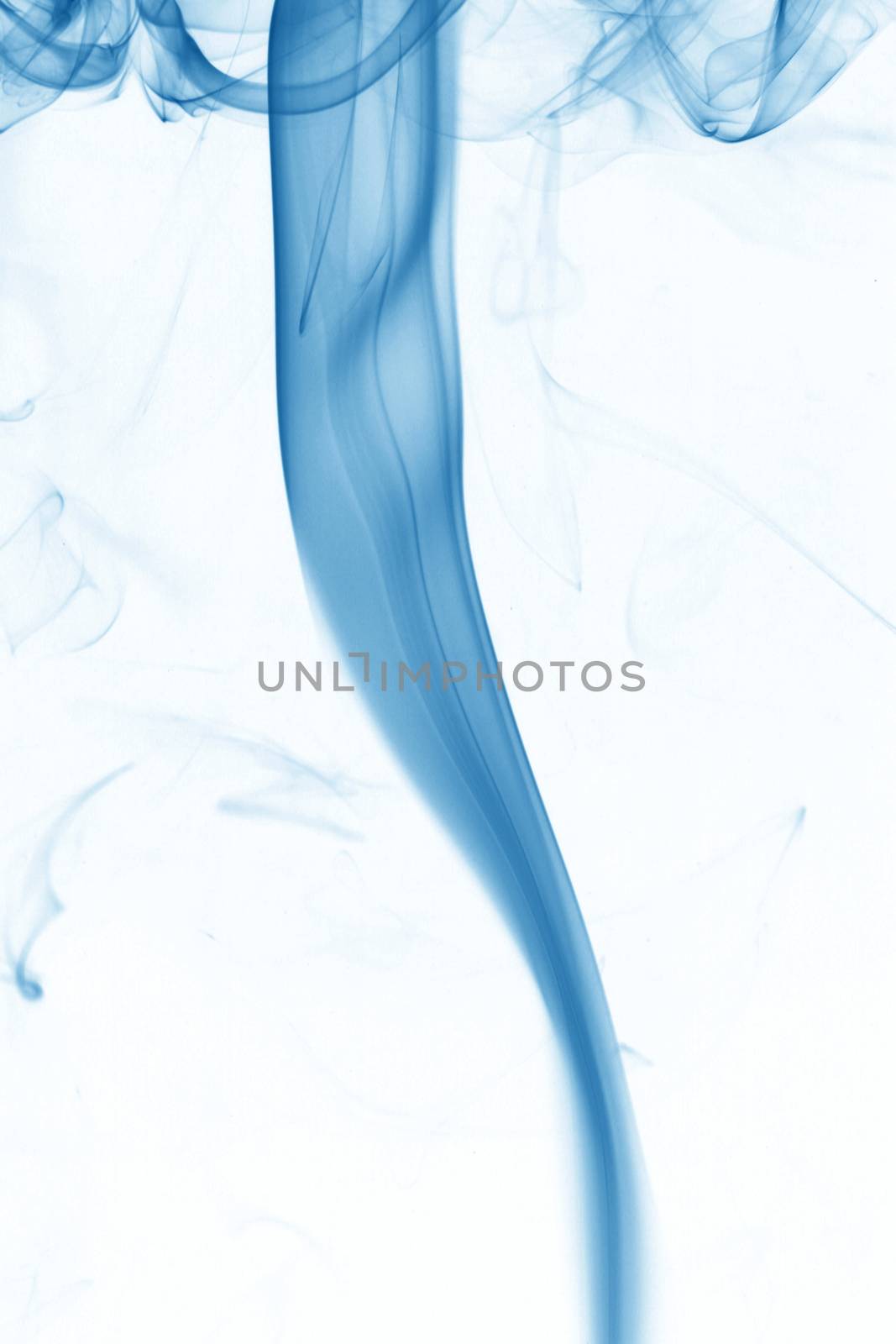 blue smoke abstract background close up