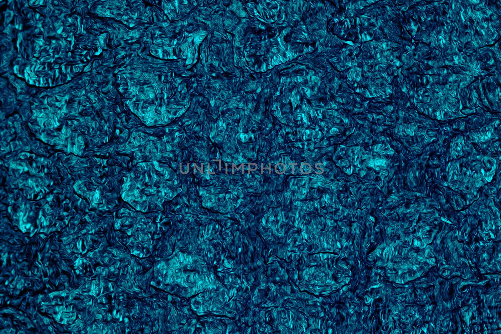 background or texture abstract dark blue wave oil paint