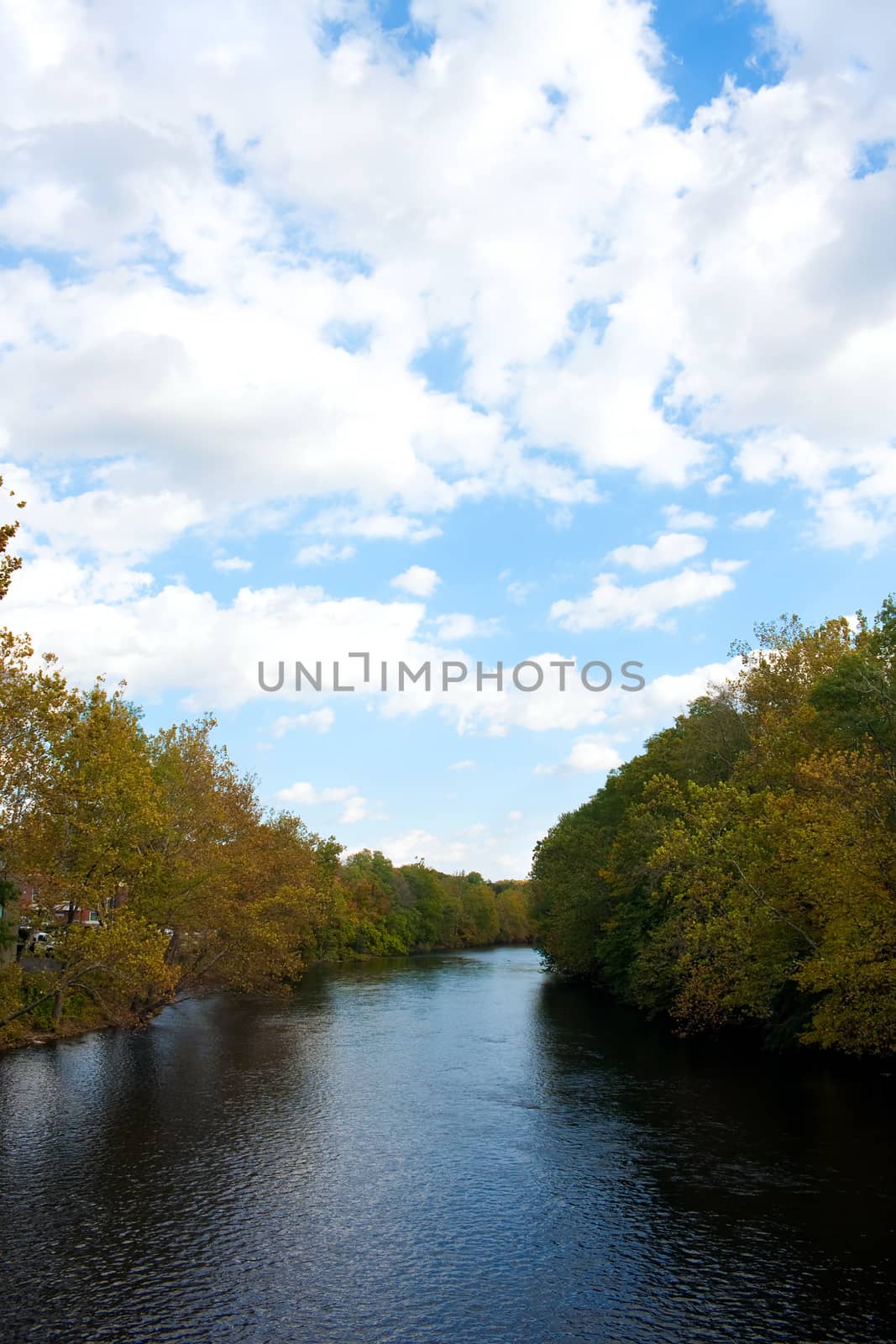 A glorious view of the Farmington River in Connecticut.