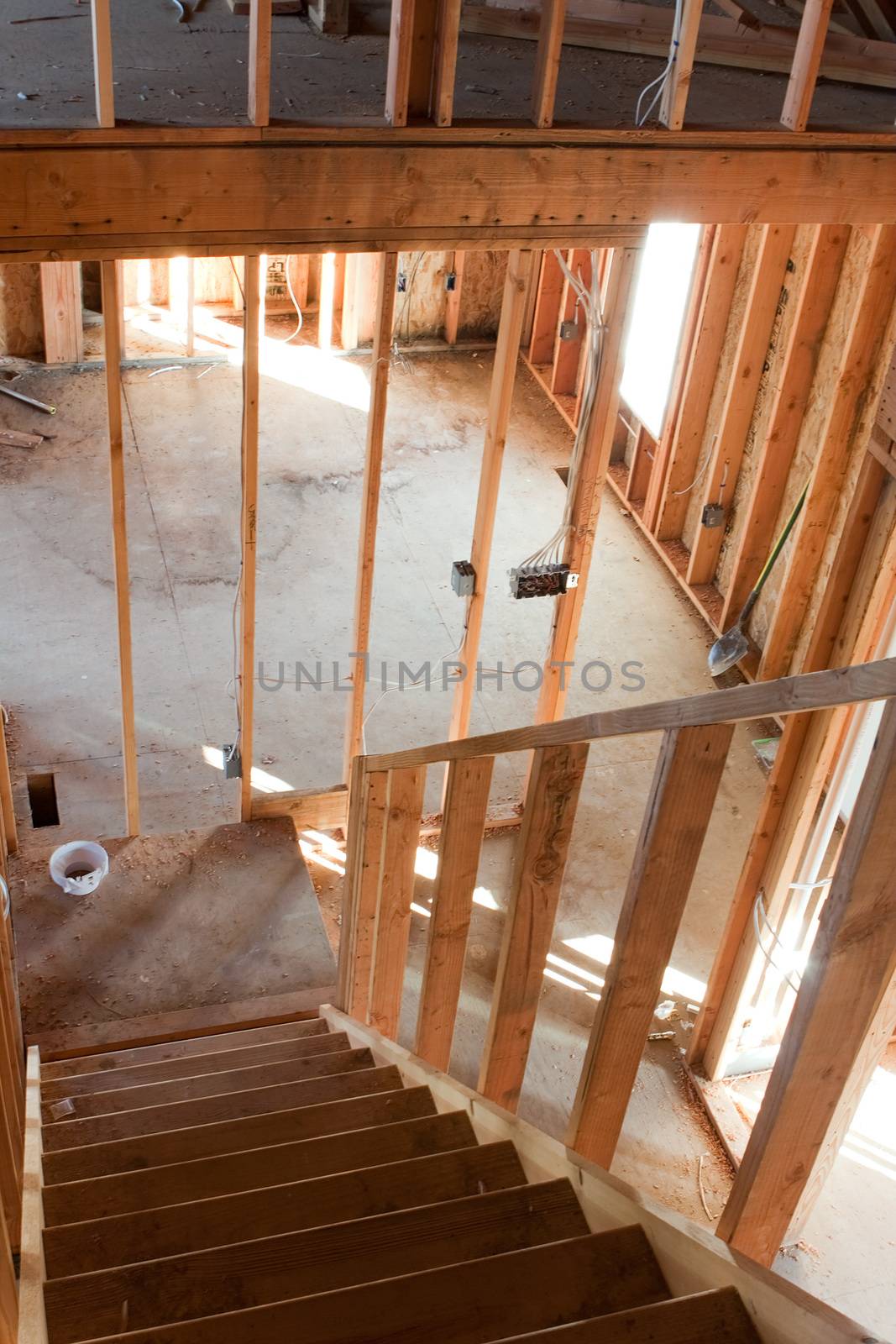 House Framing Interior by graficallyminded