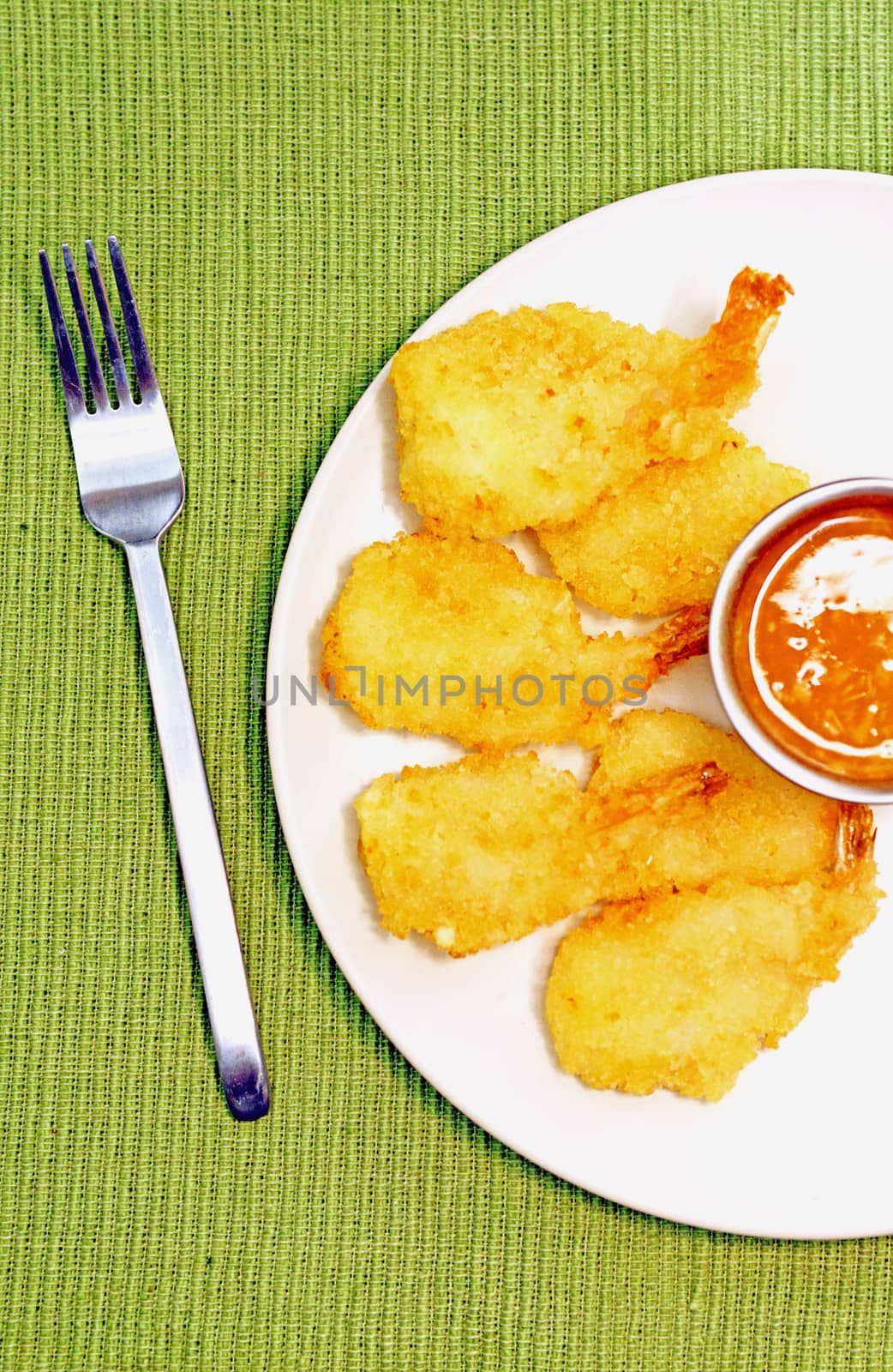 fried shrimp and sweet chili sauce by ftlaudgirl