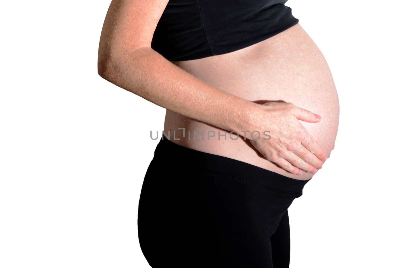 big belly of pregnant woman by ftlaudgirl