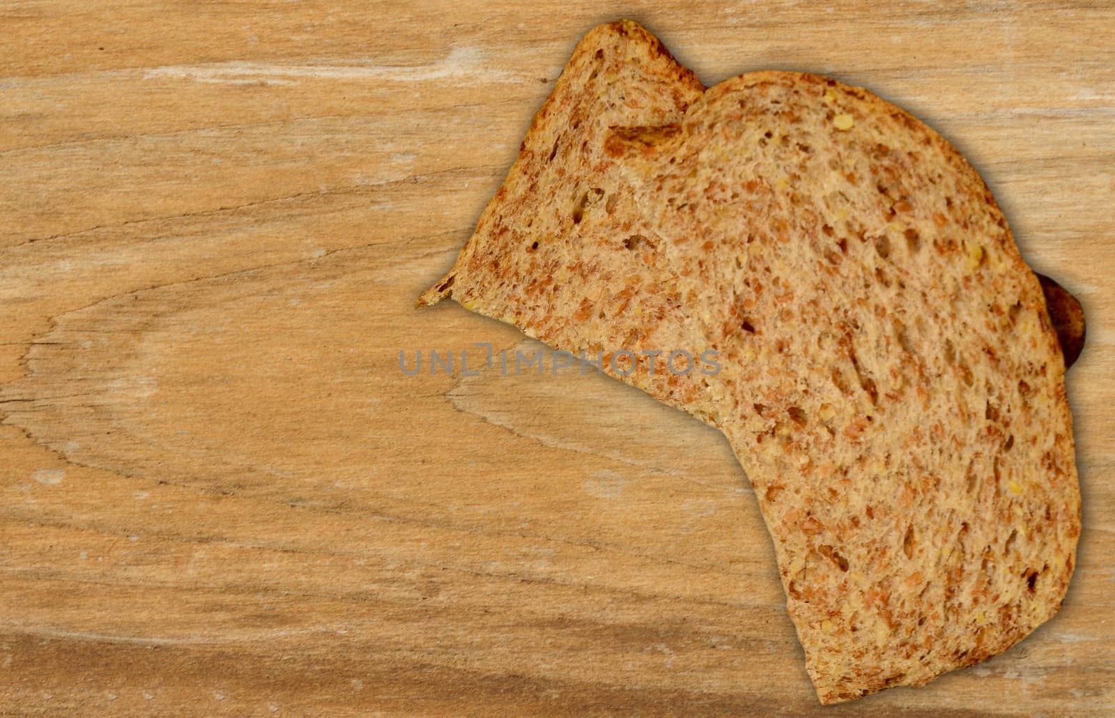 rustic whole grain bread for healthy eating