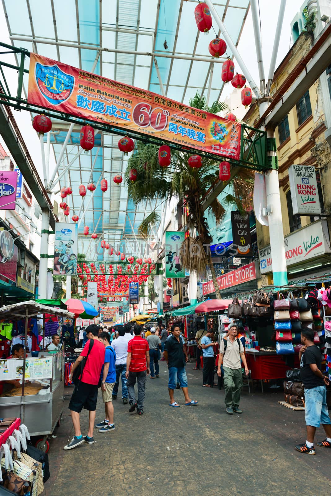 Chinatown market in Kuala Lumpur by iryna_rasko
