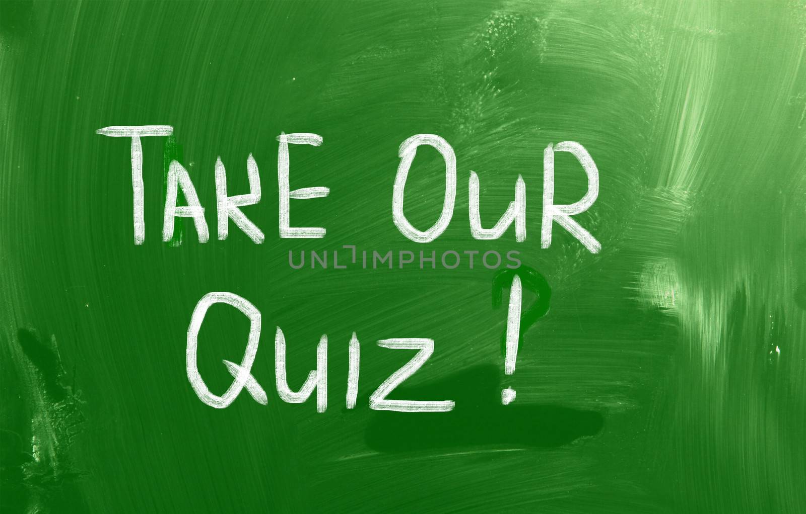 Take Our Quiz Concept