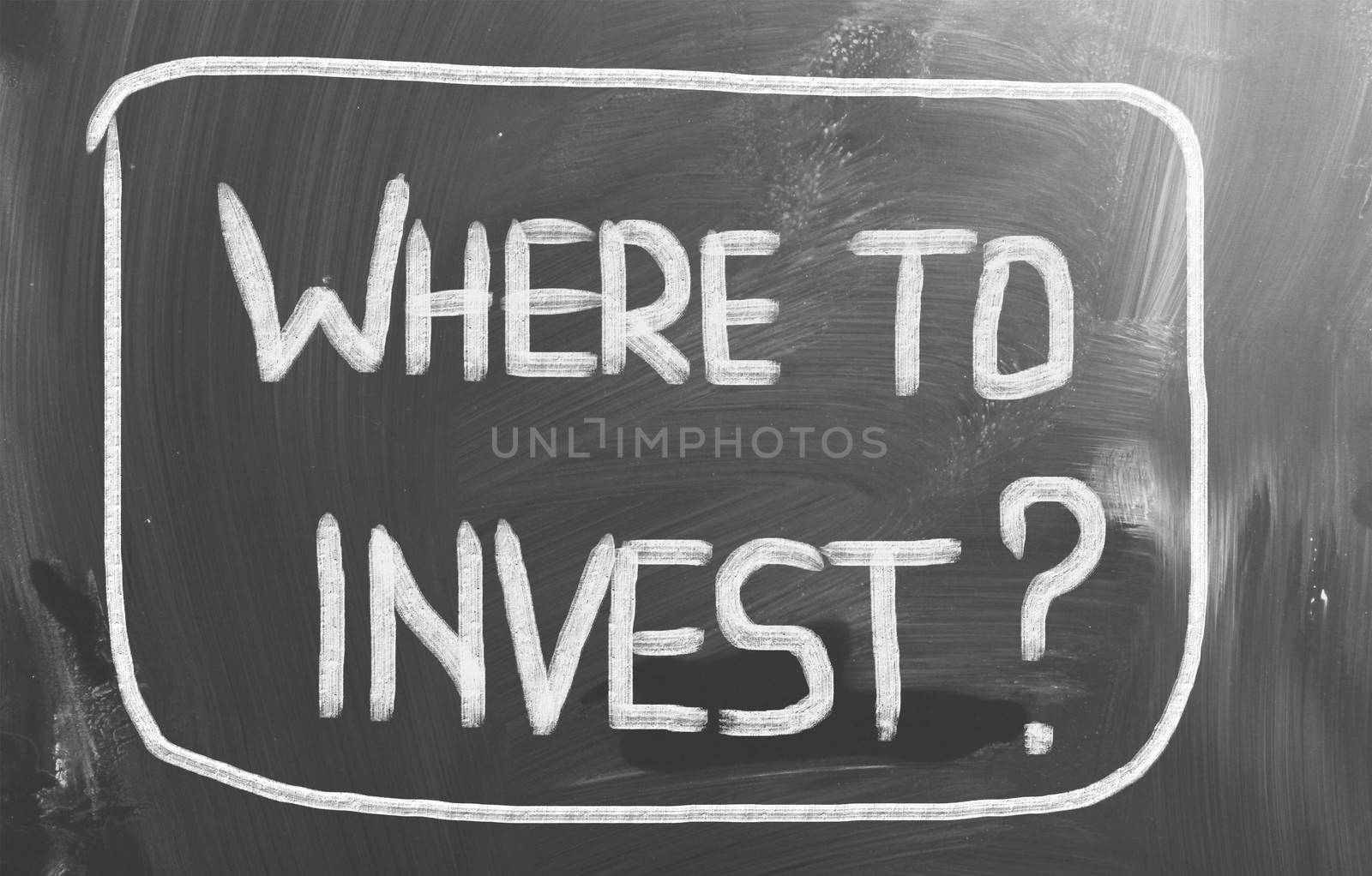 Where To Invest Concept