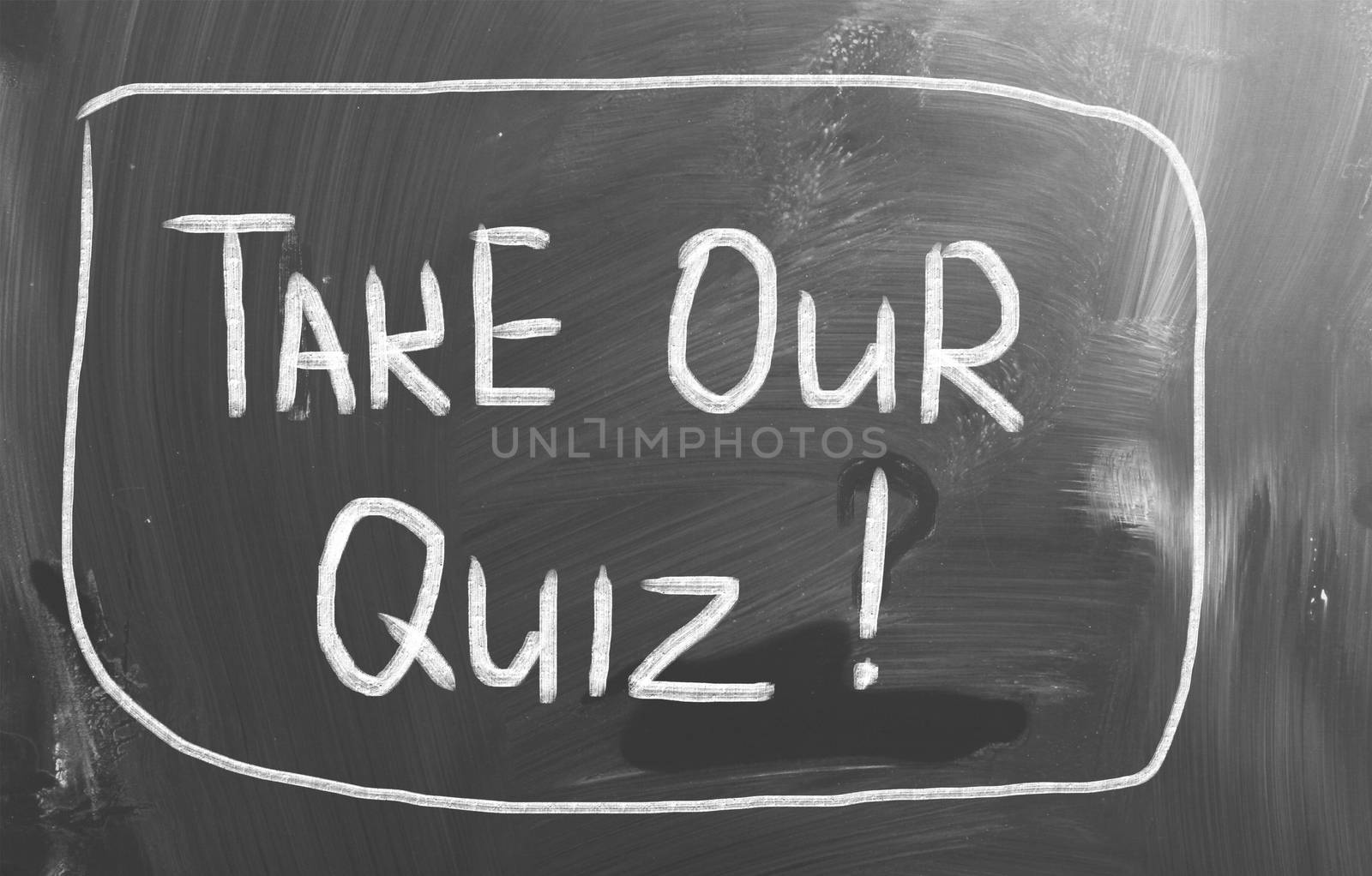 Take Our Quiz Concept