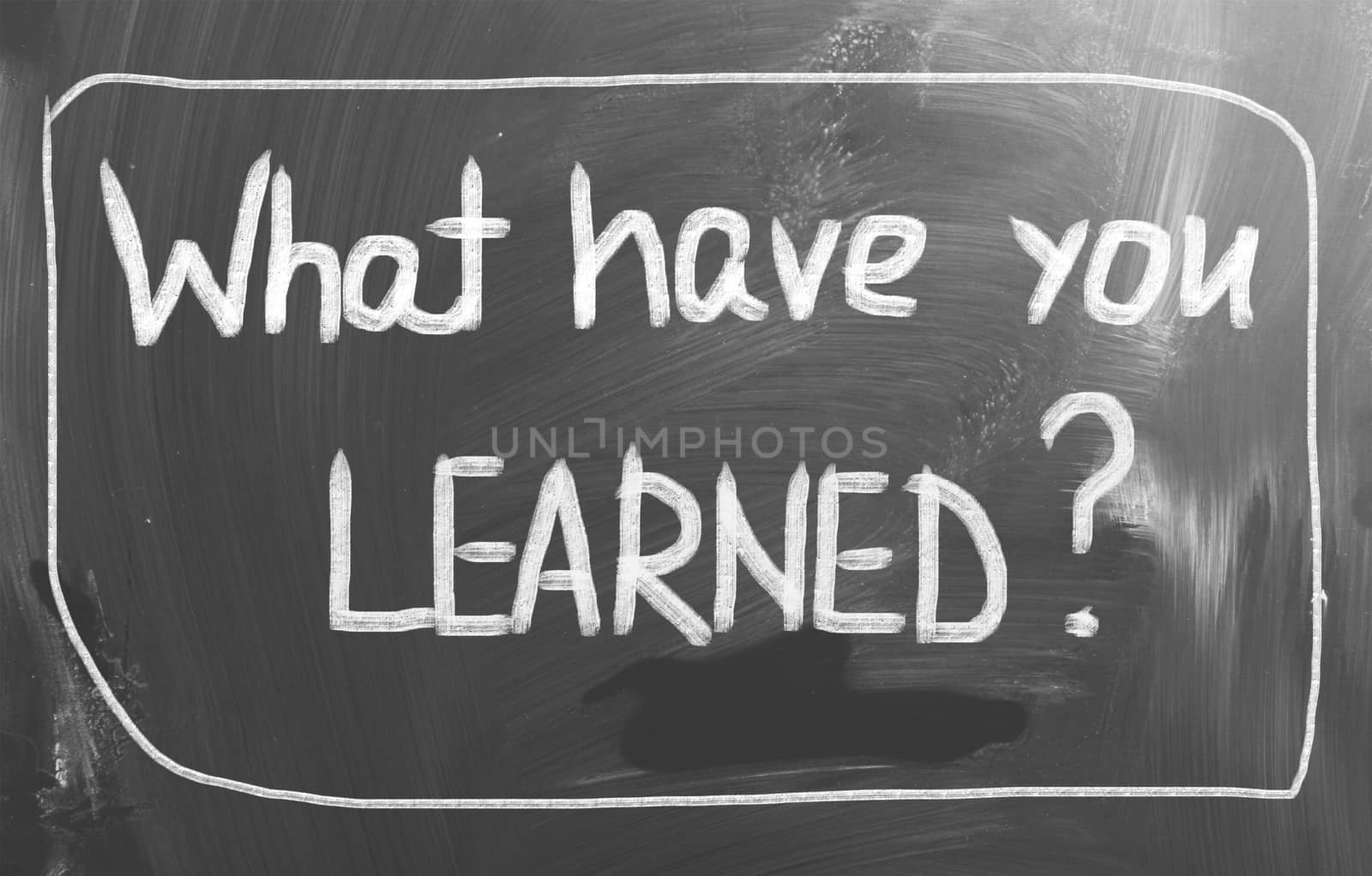 What Have You Learned Concept