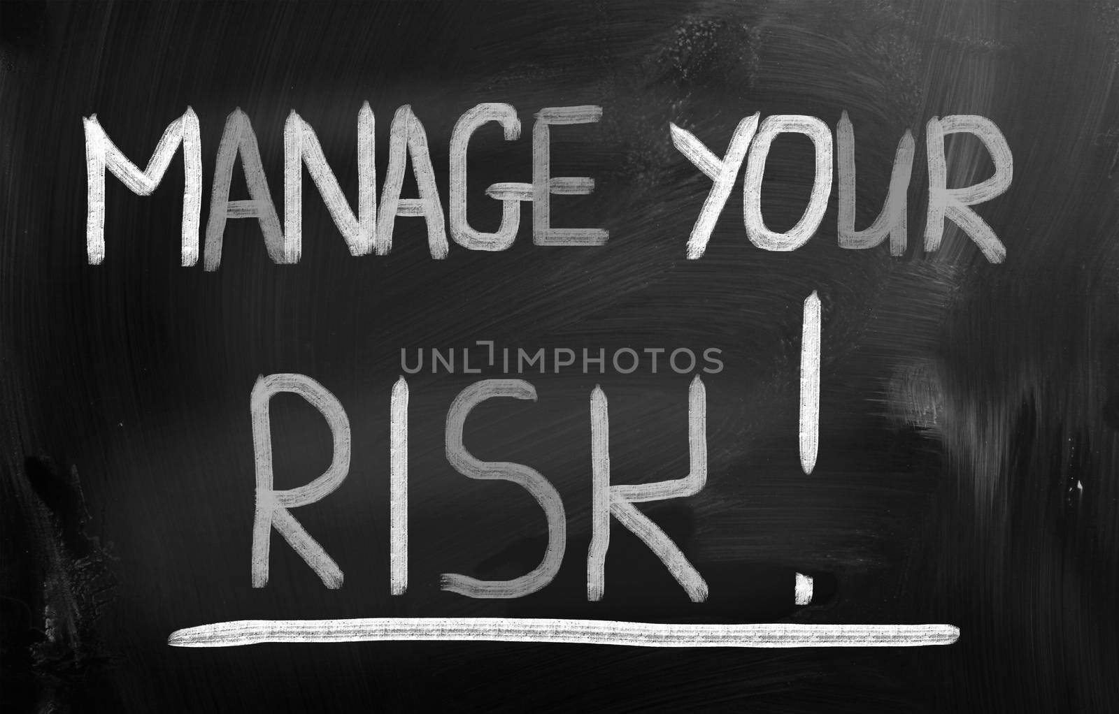 Manage Your Risk Concept