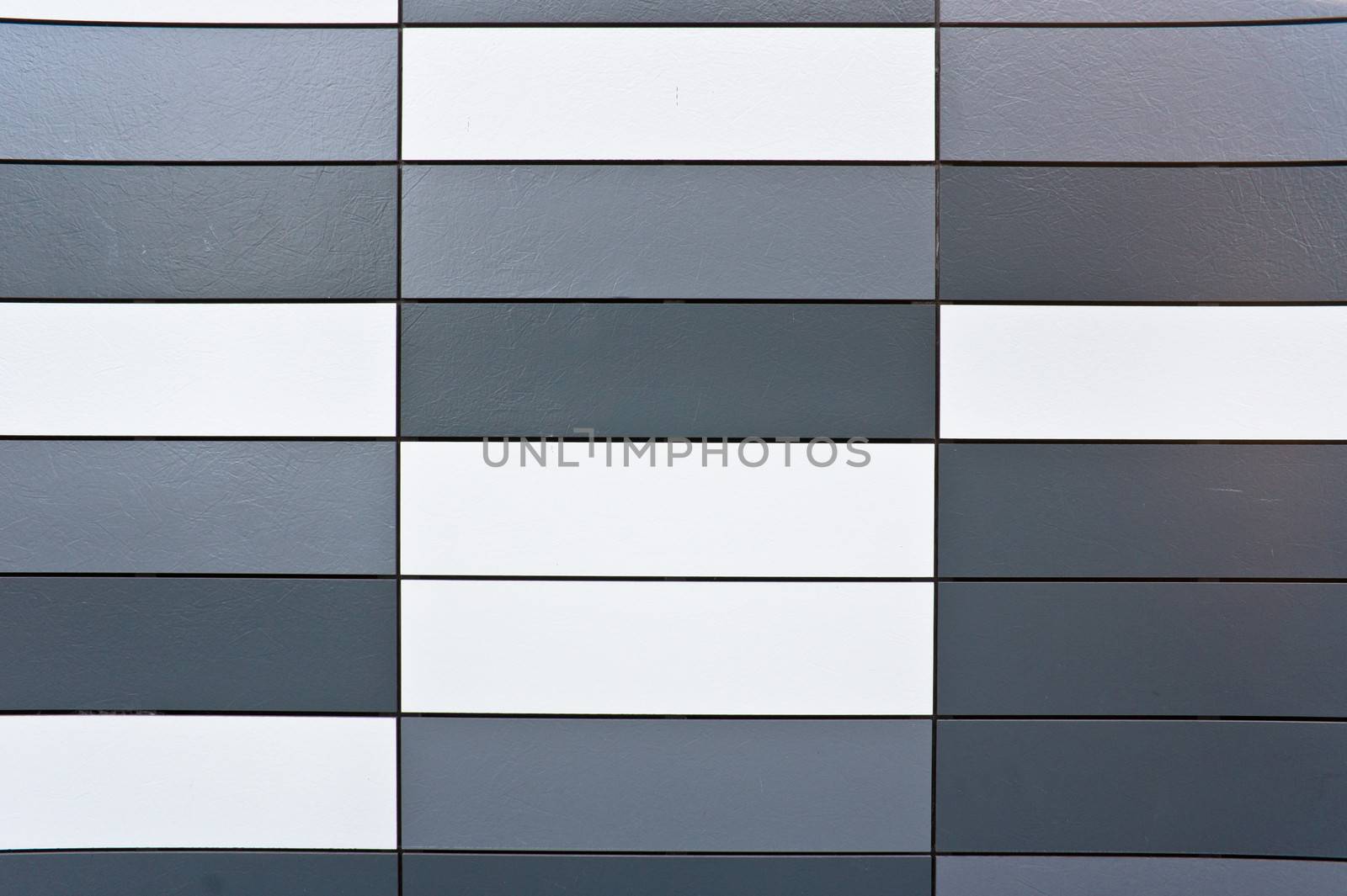 Grey and white rectangle tiles as a background