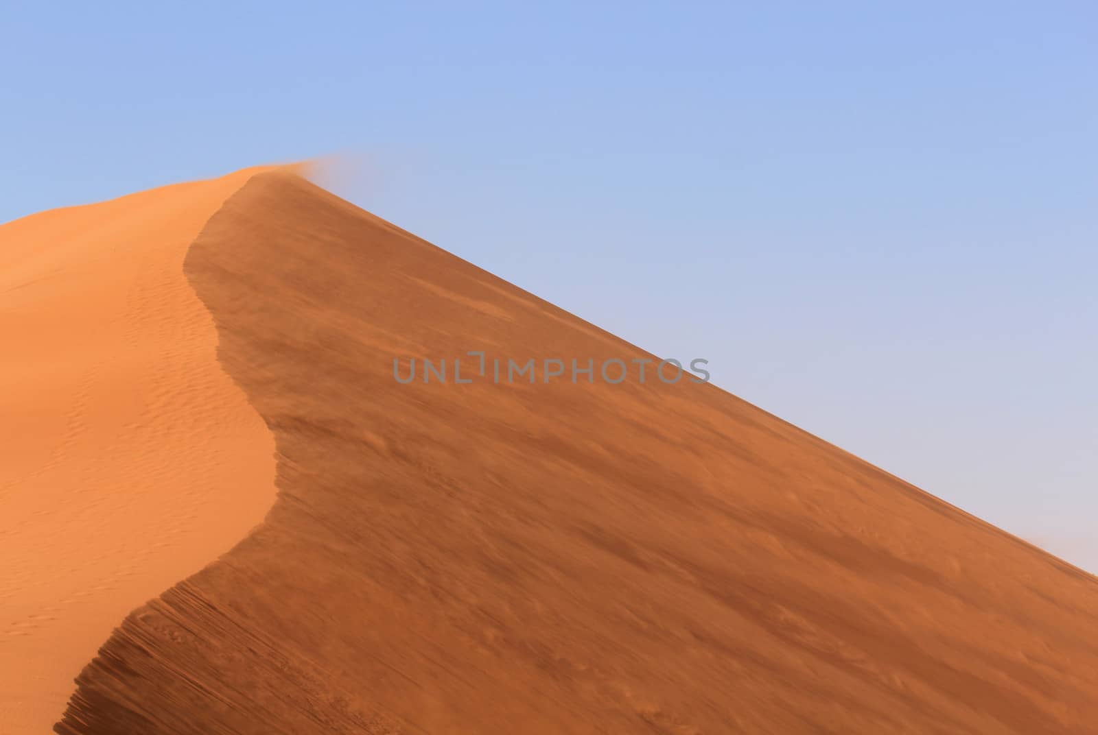 Sossusvlei sand dunes landscape in the Nanib desert near Sesriem, Namibia 