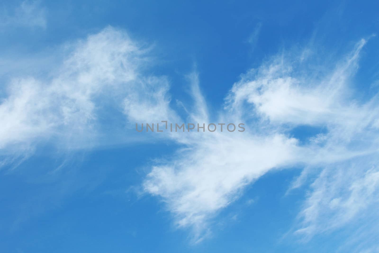 Blue sky clouds by foto76