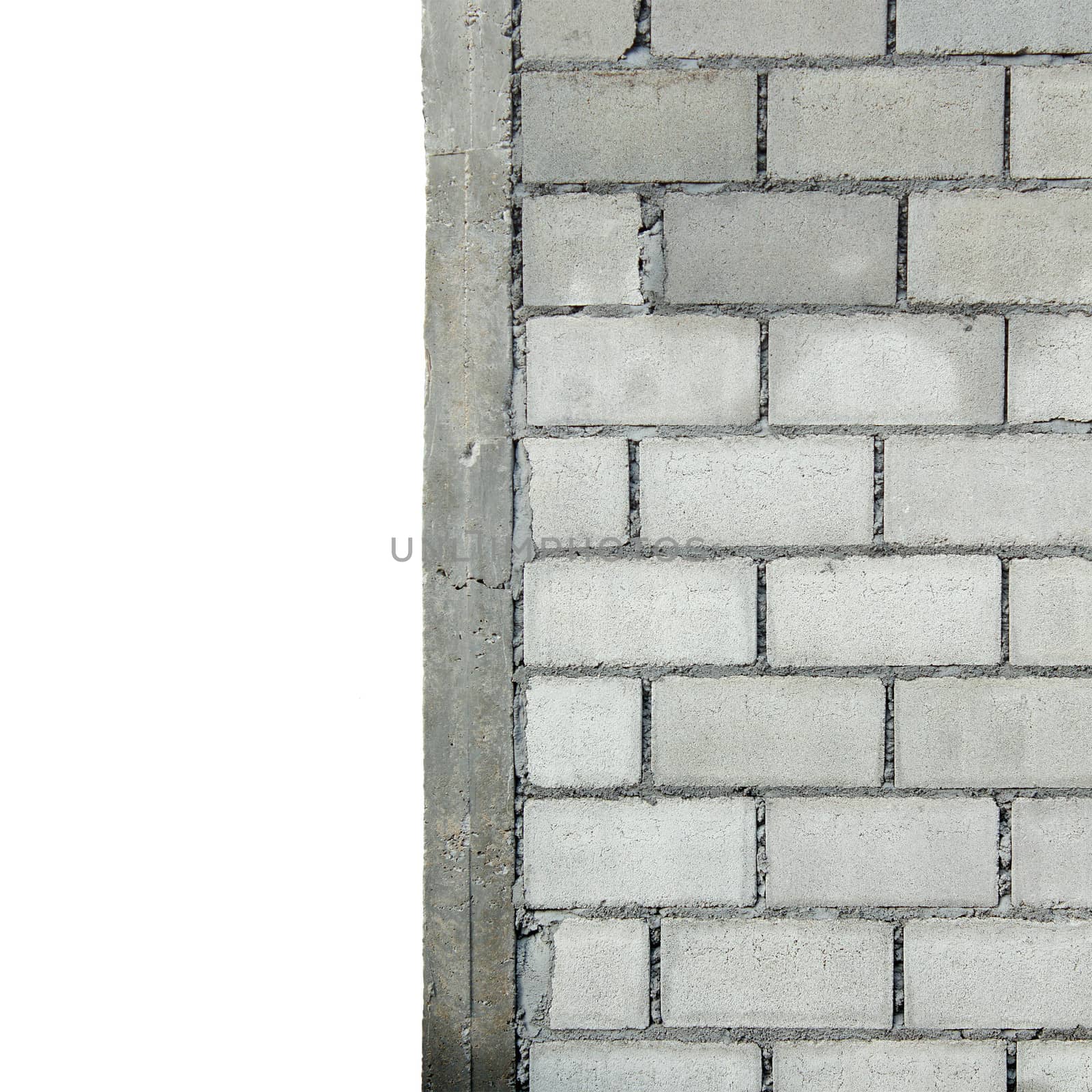 White Brick Wall Pattern by foto76
