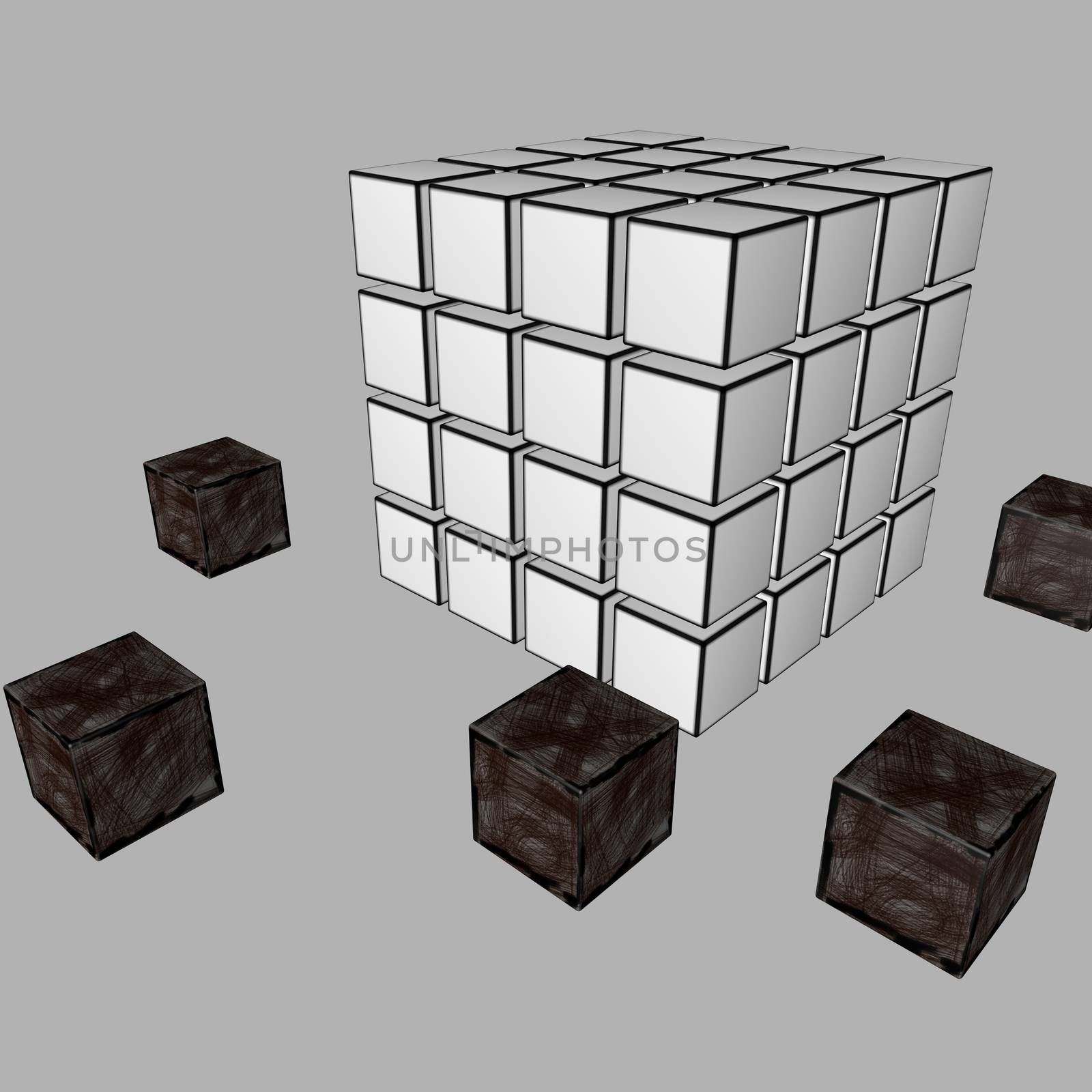 Puzzle cube by xizang