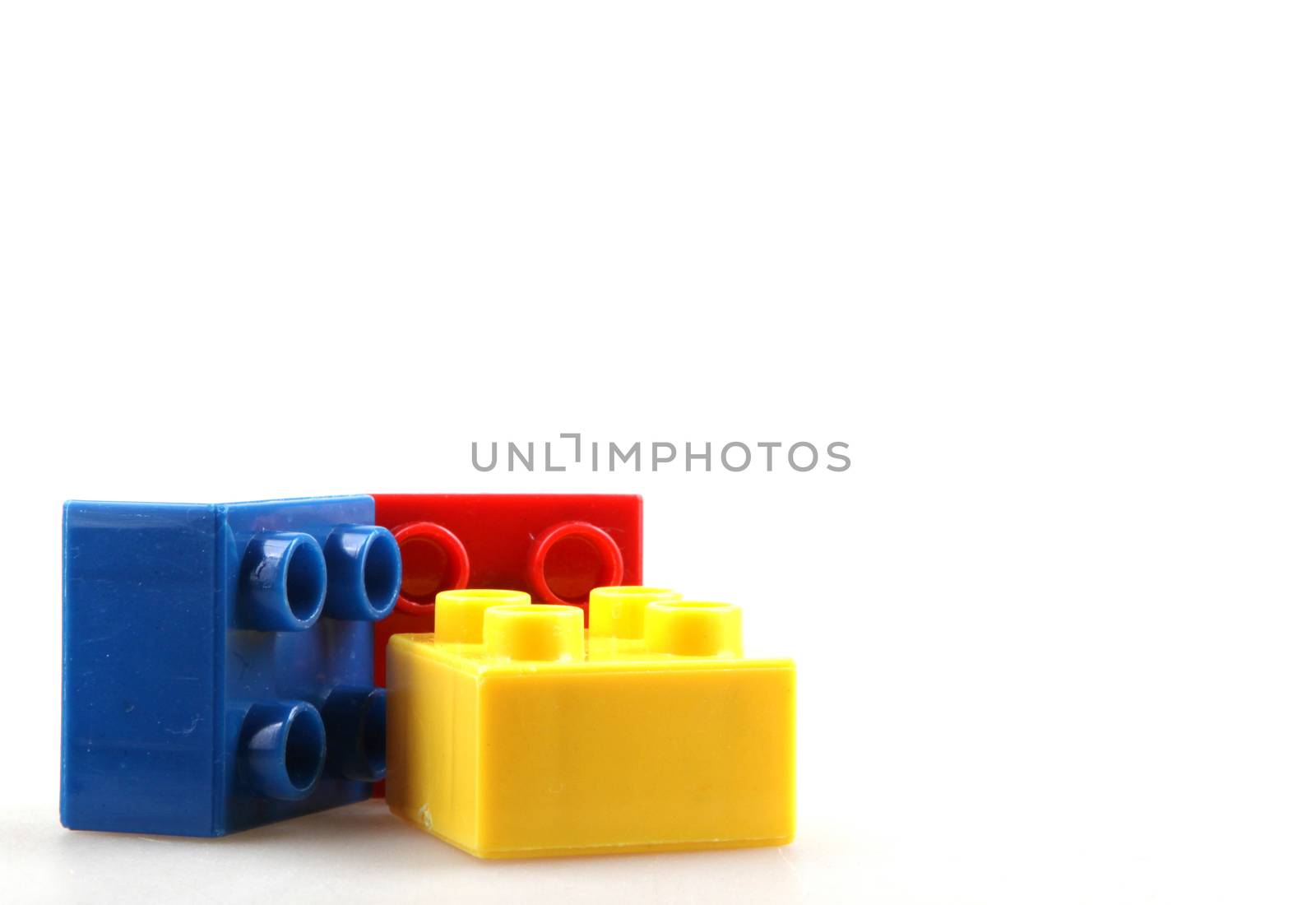 Building Blocks Isolated On White