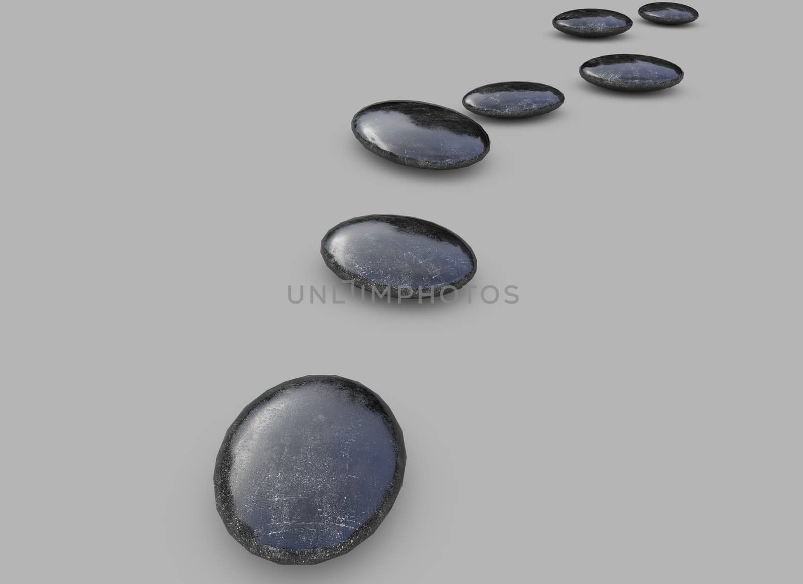 Zen stones by xizang