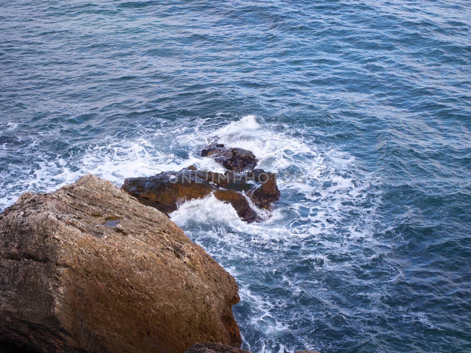 Photo of the Sea and Rocks