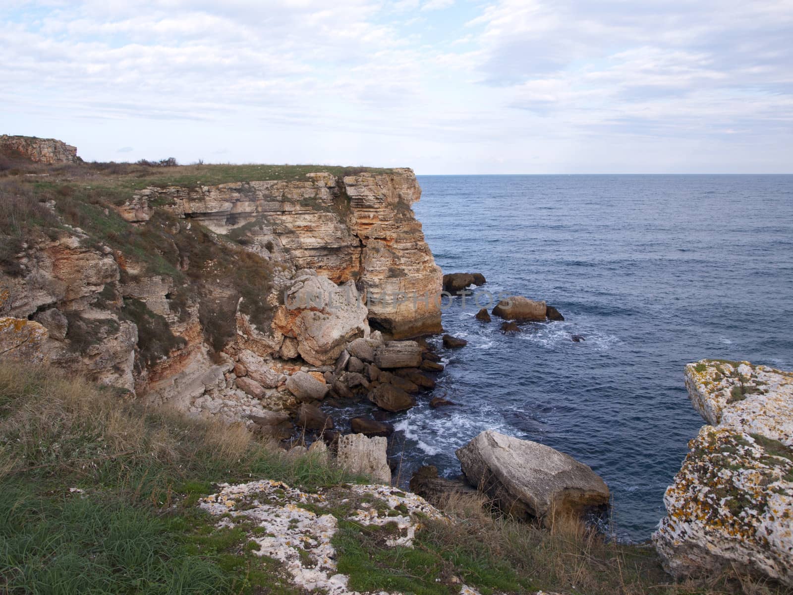 Photo of the Sea and Rocks