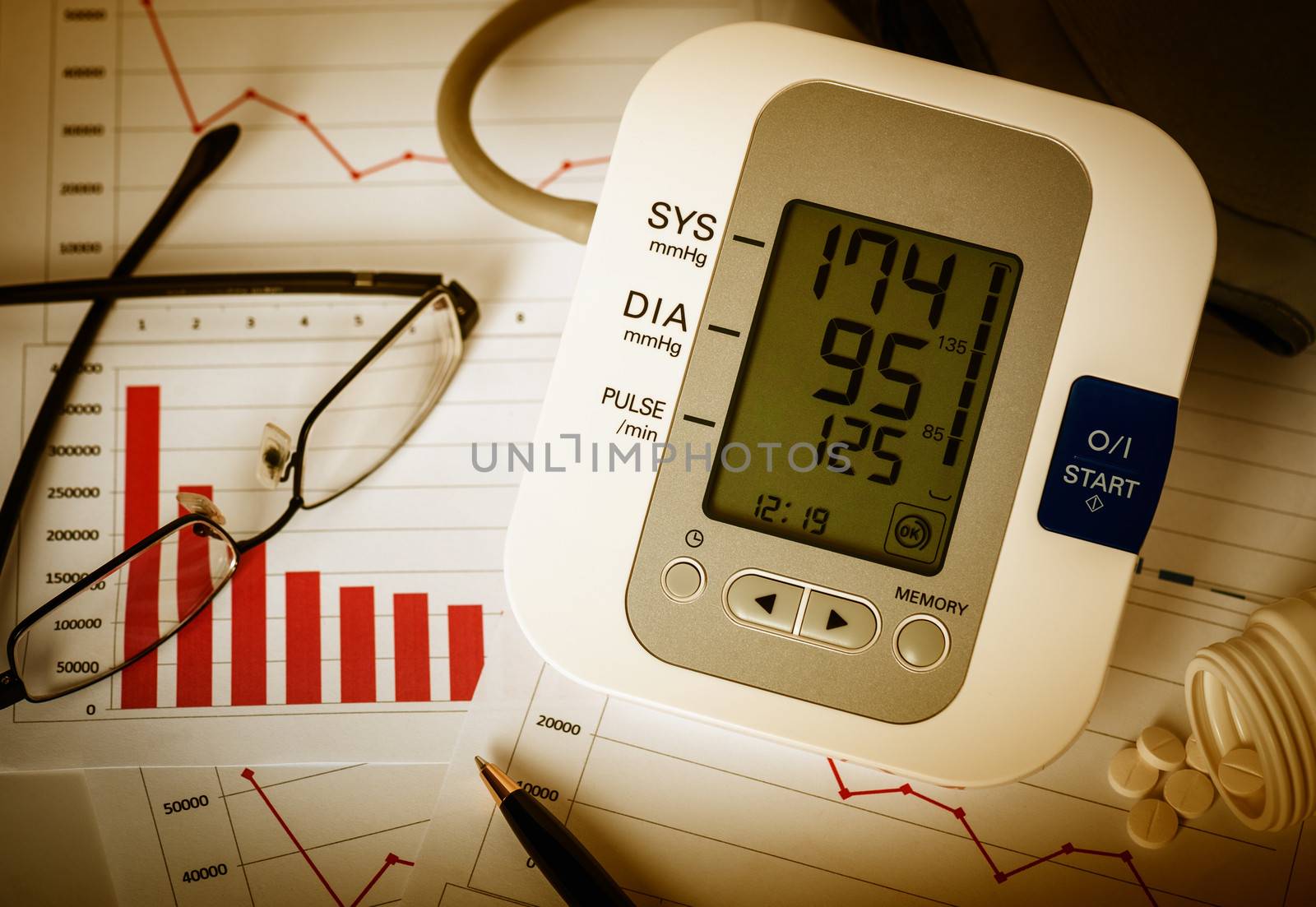 Decline charts and high blood pressure. by Viktorus