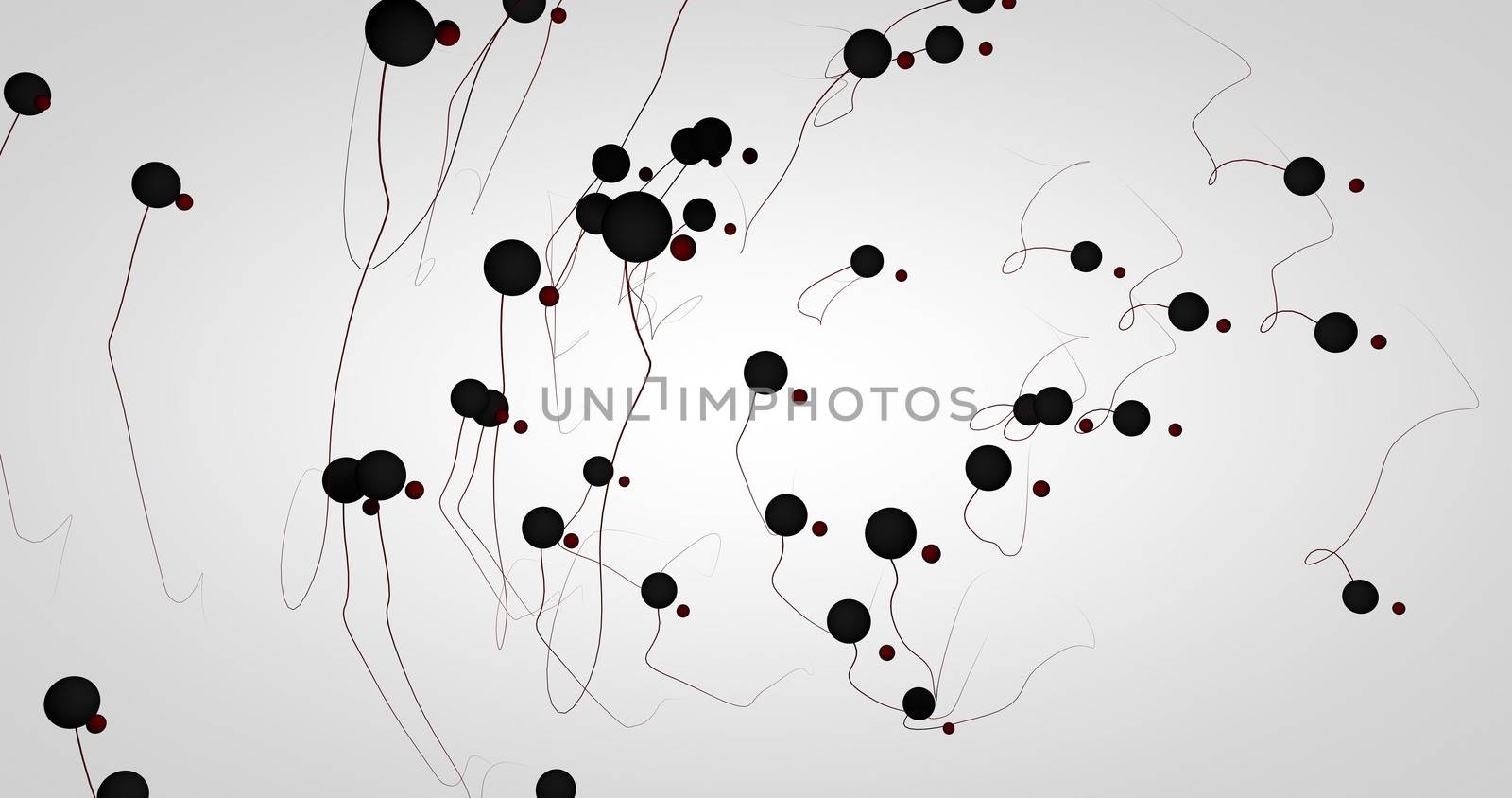 abstract color on white background