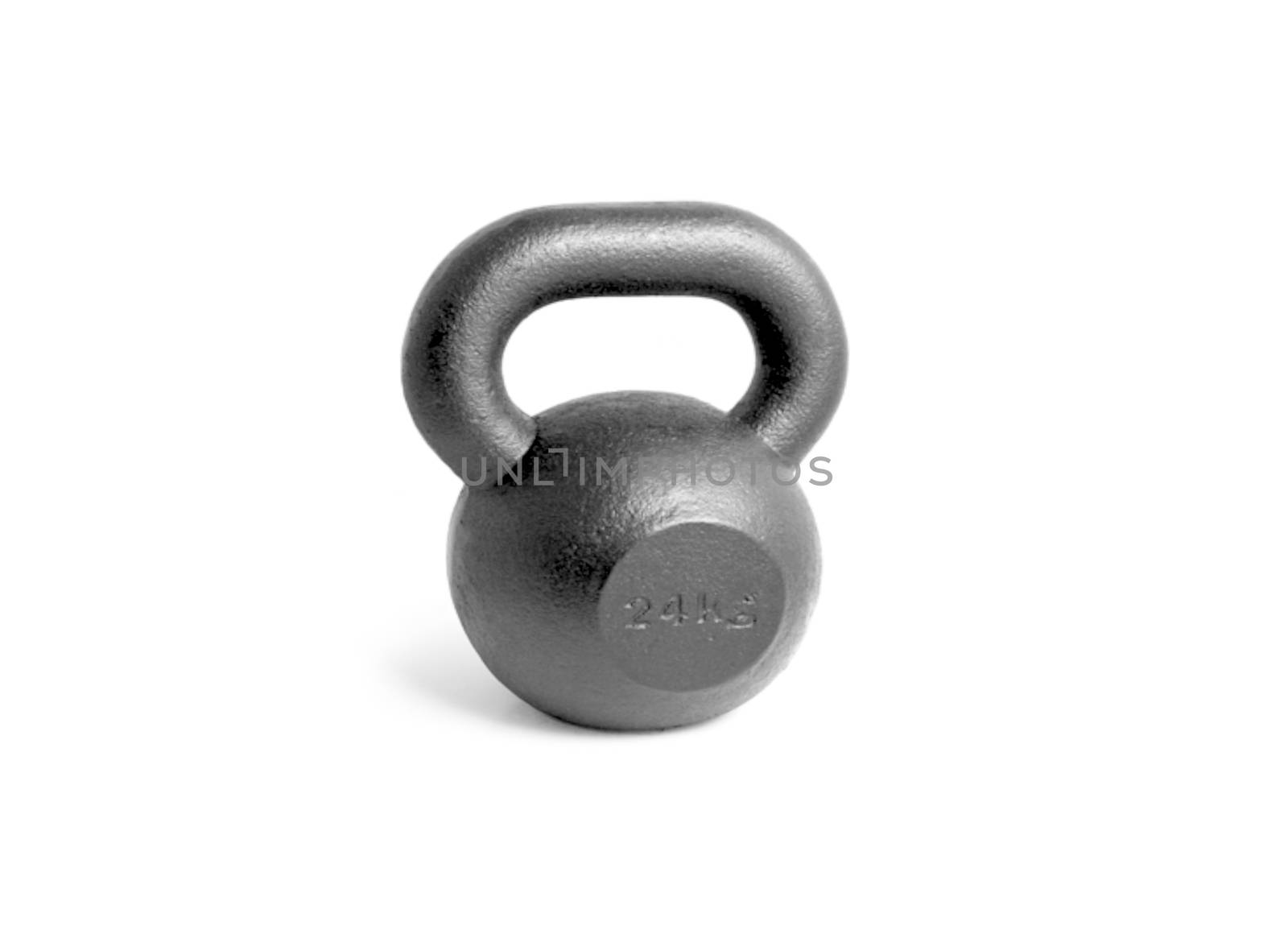 Kettlebell on a white background