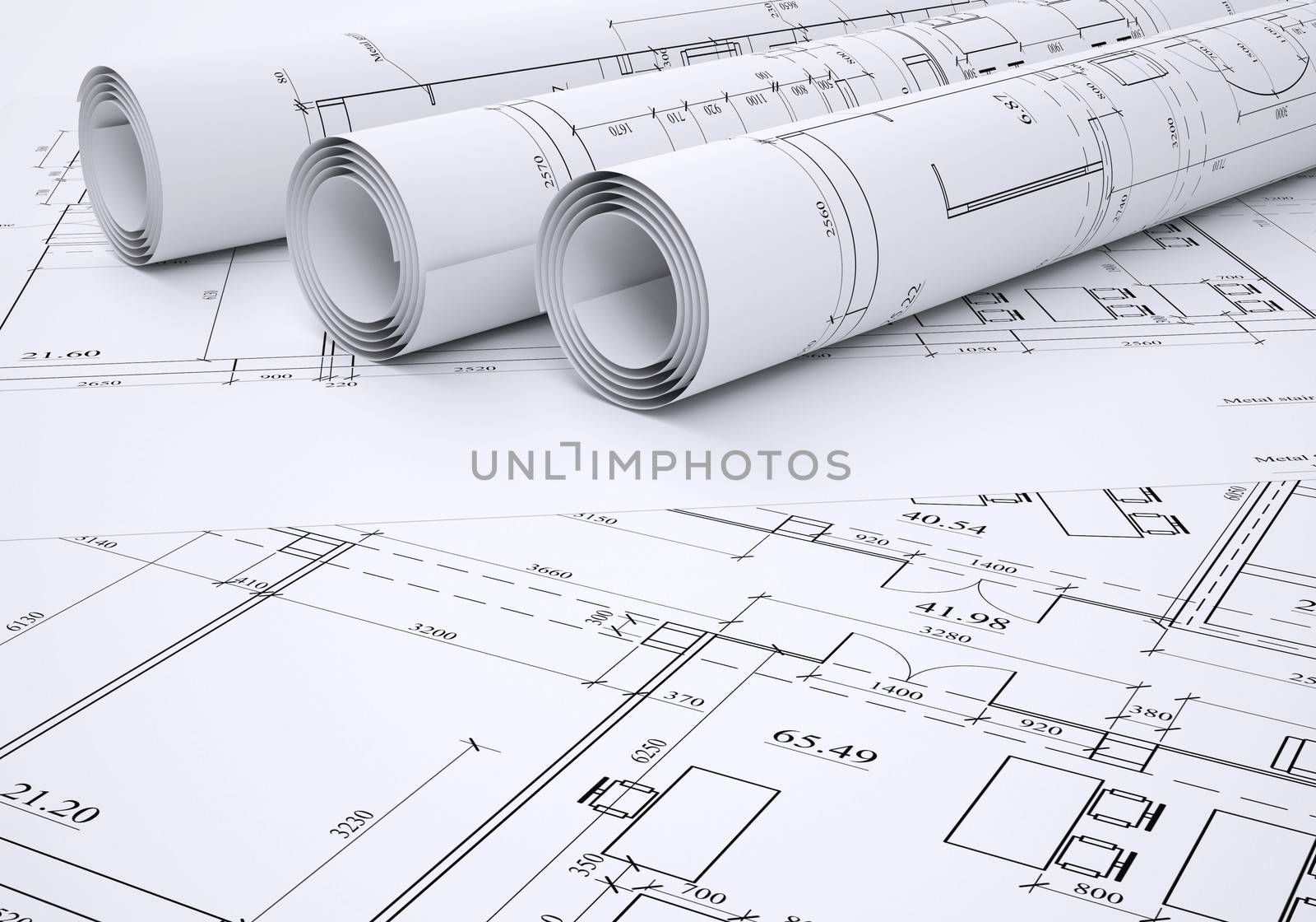 Architectural drawings by cherezoff