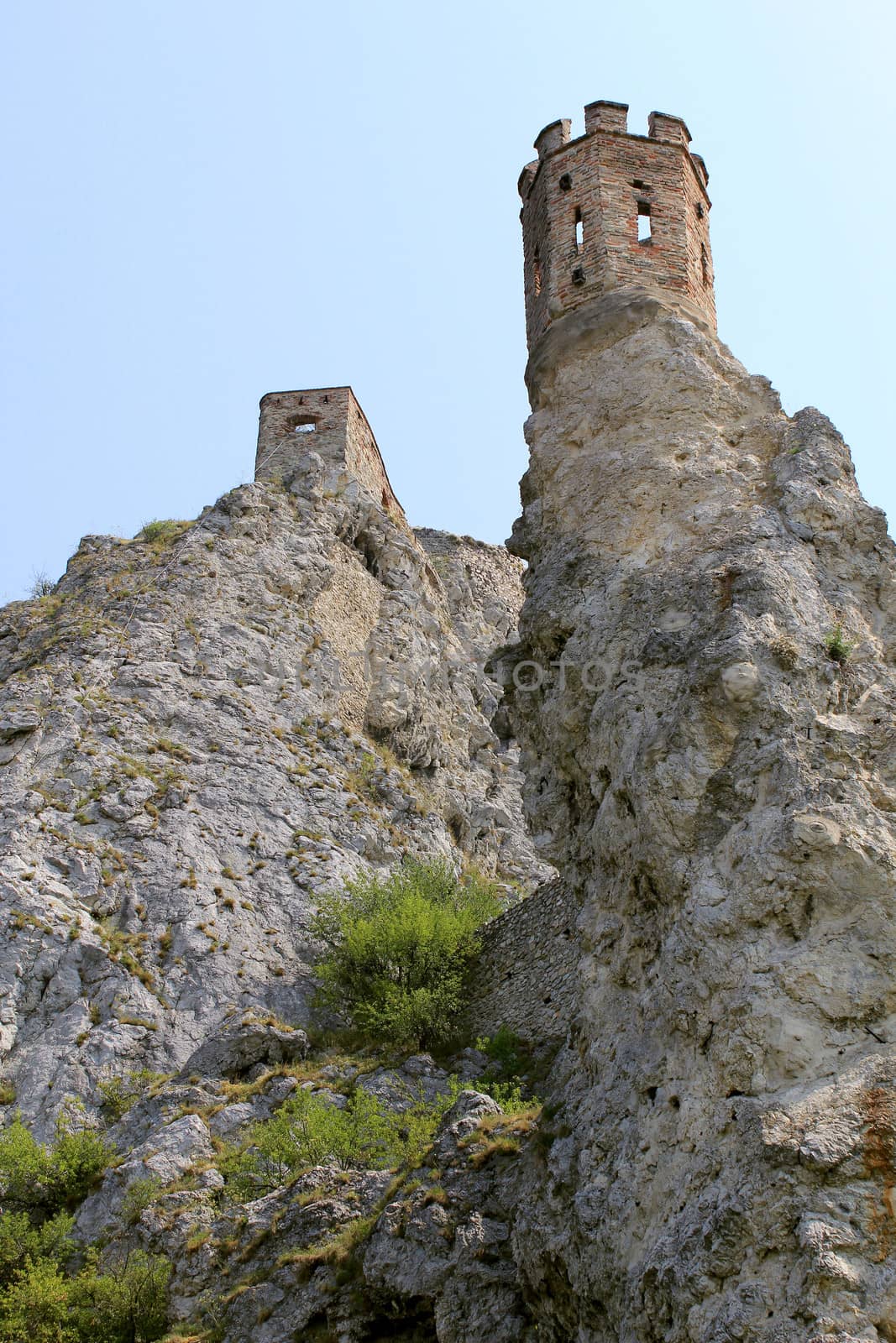 Devin castle near Bratislava (at the border with Austria) 