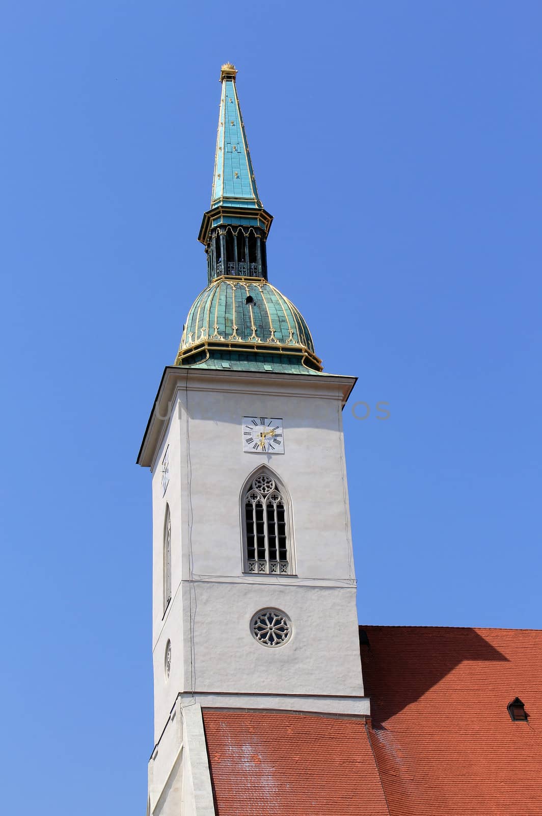 St. Martin Cathedral in Bratislava, Slovakia 