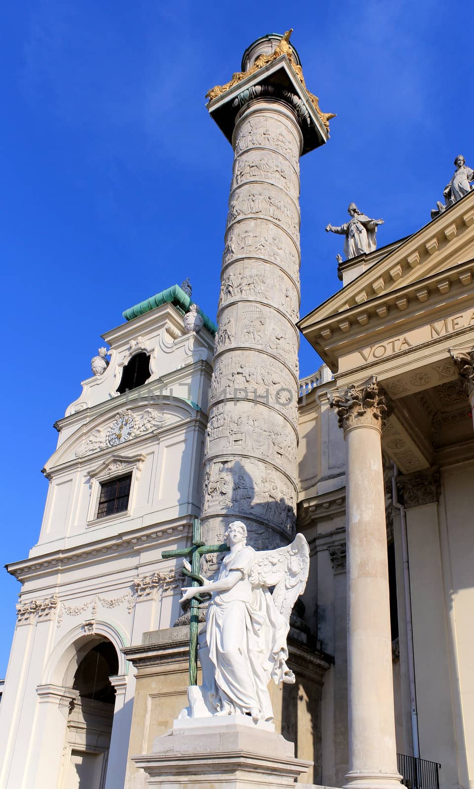 St. Charles's Church, Vienna. Austria