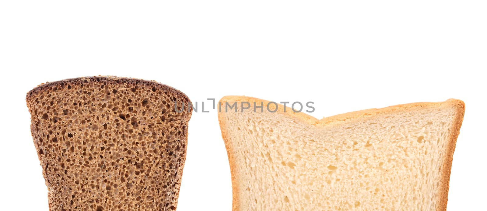 Two slices of bread by indigolotos