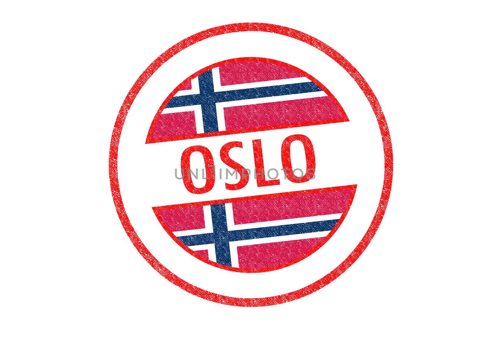 OSLO Rubber Stamp by chrisdorney