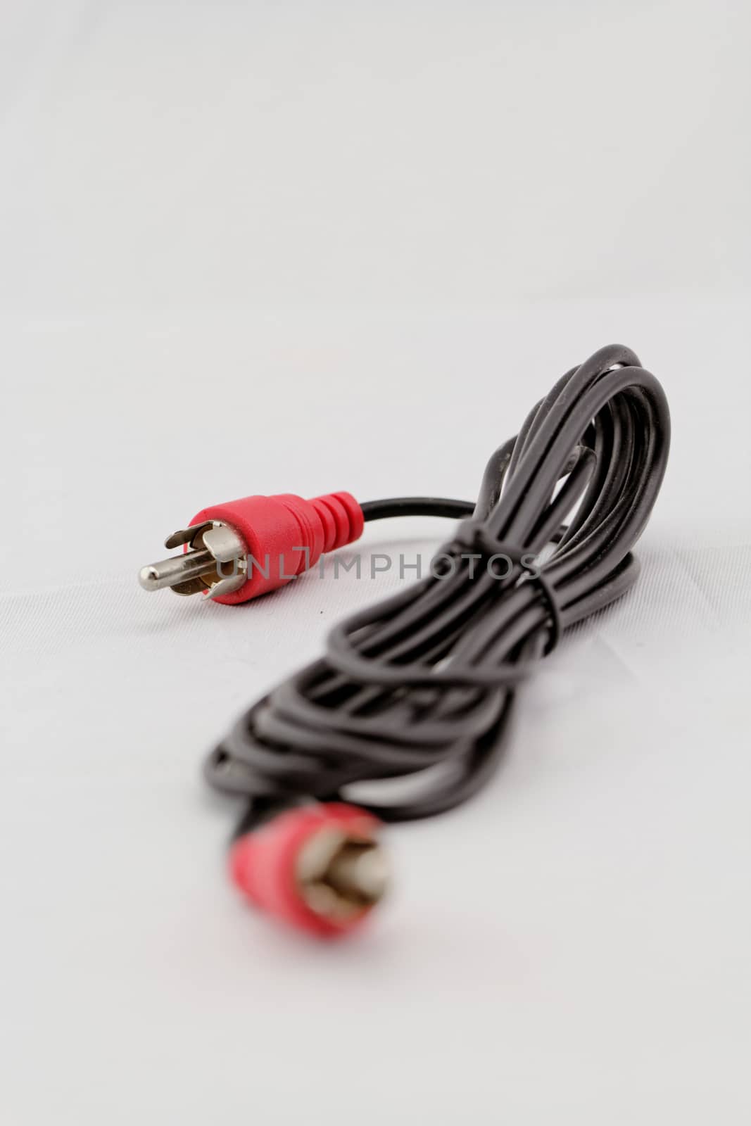 red RCA cable by NagyDodo