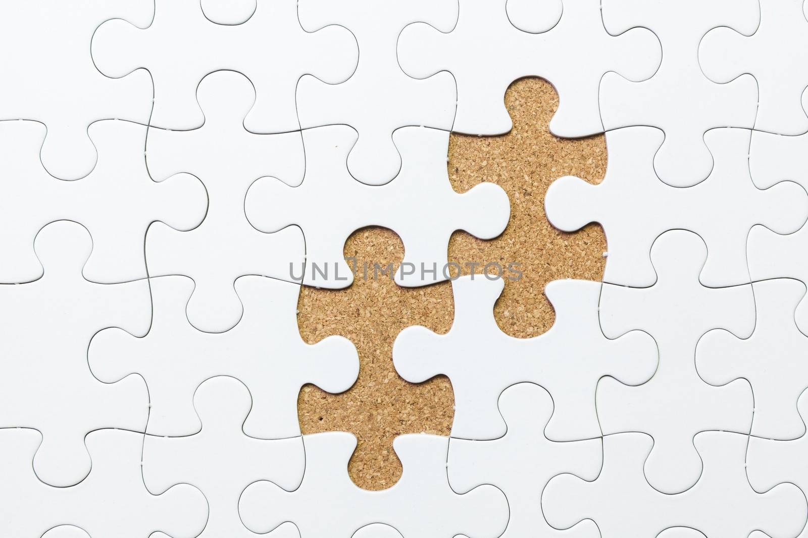 Missing jigsaw puzzle piece