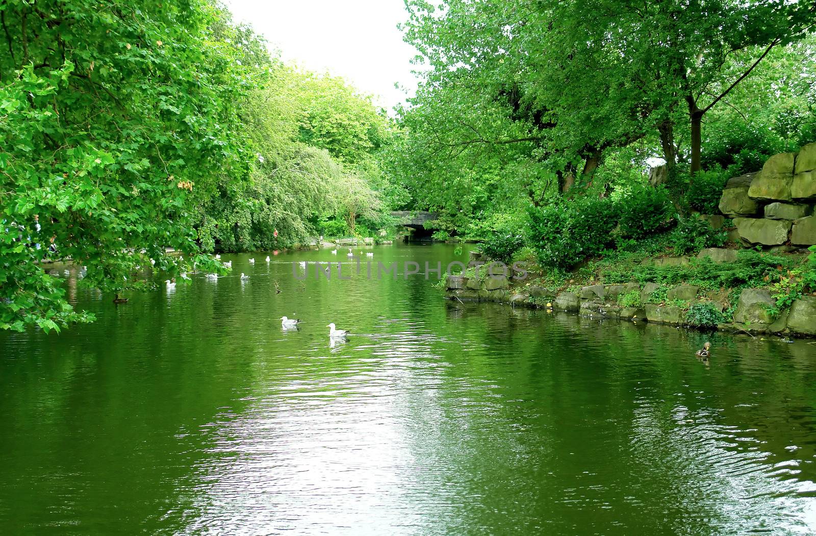 St Stephen's Green park in Dublin