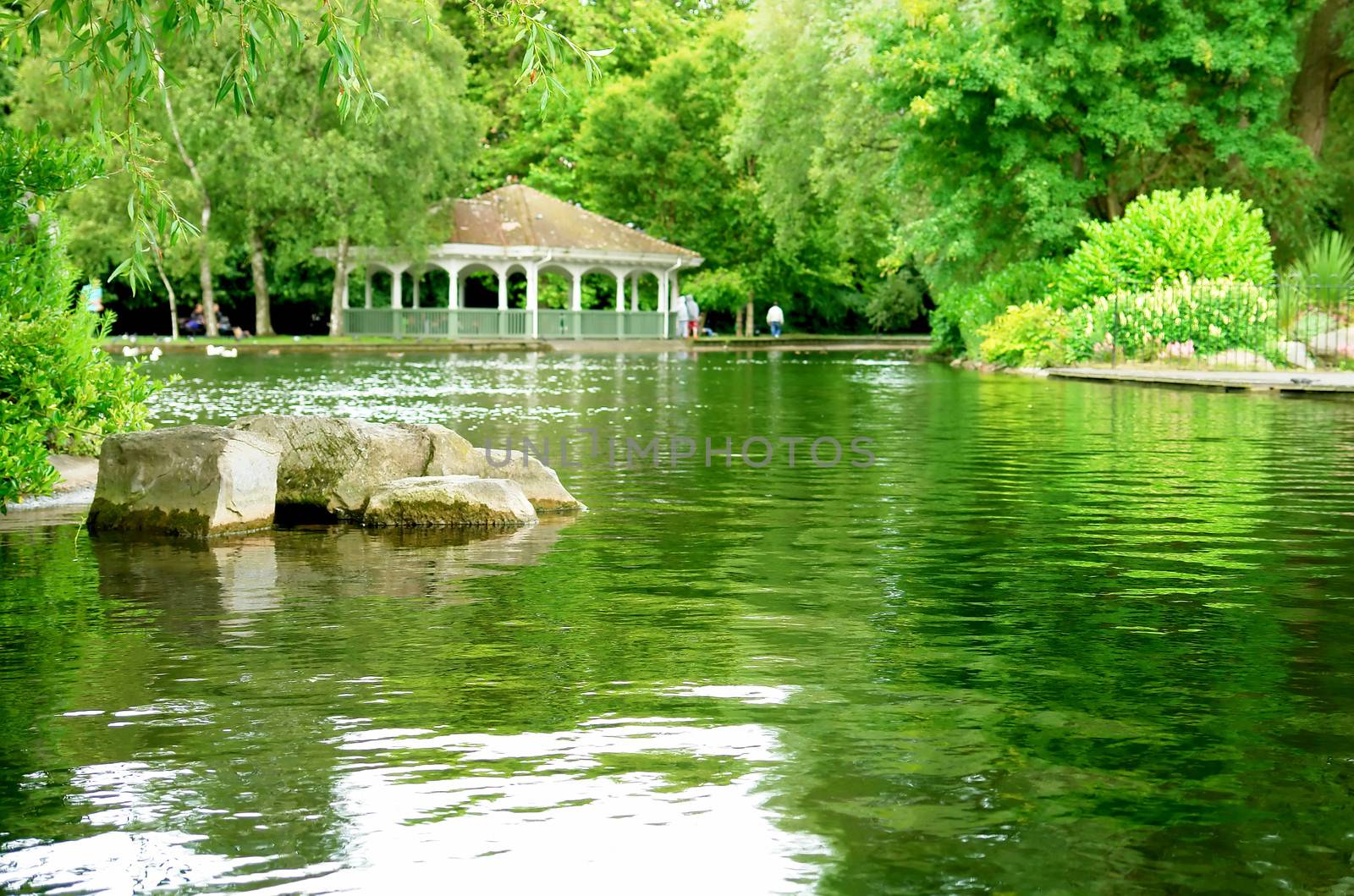 St Stephen's Green park in Dublin