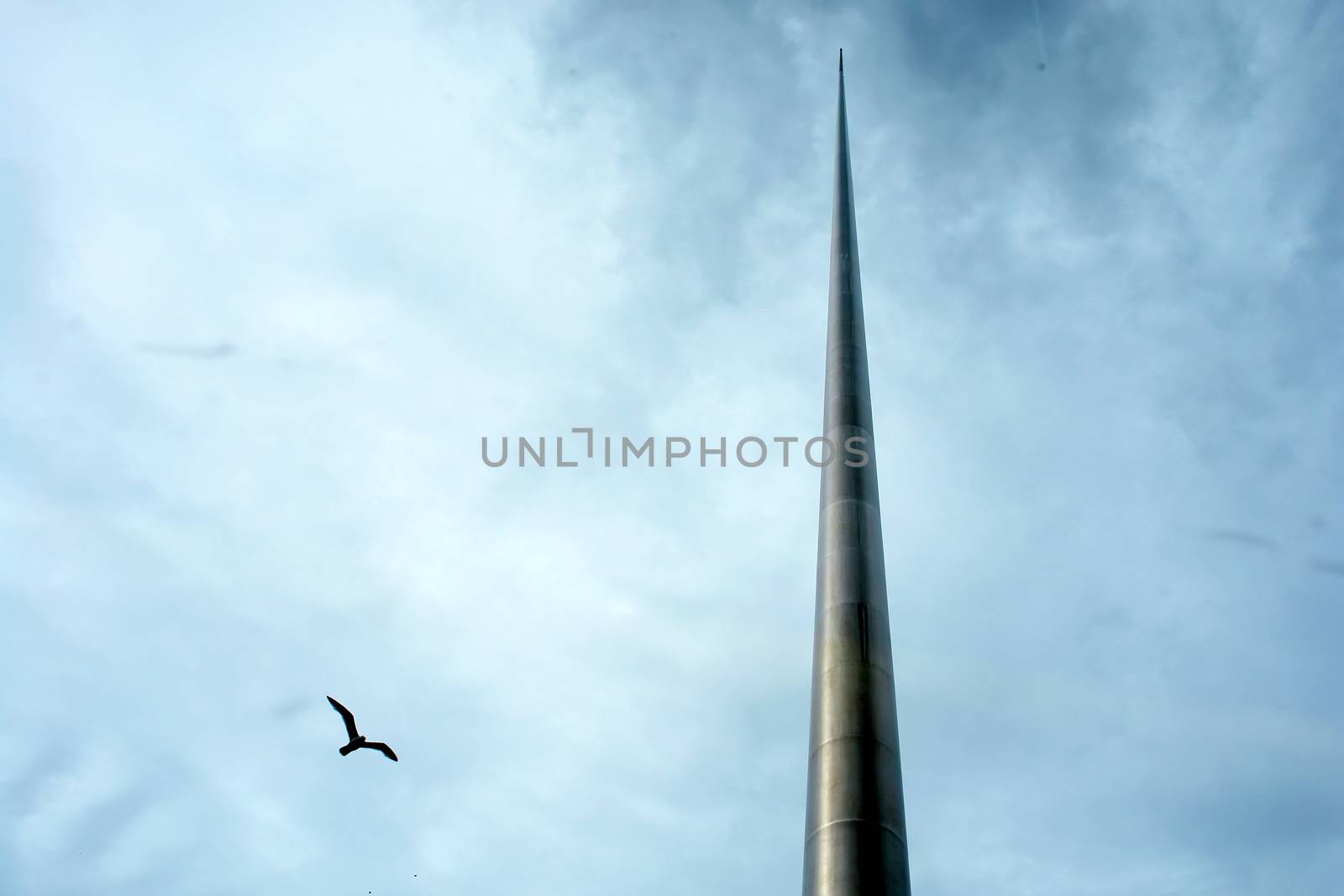 Modern architecture in Dublin, Ireland 