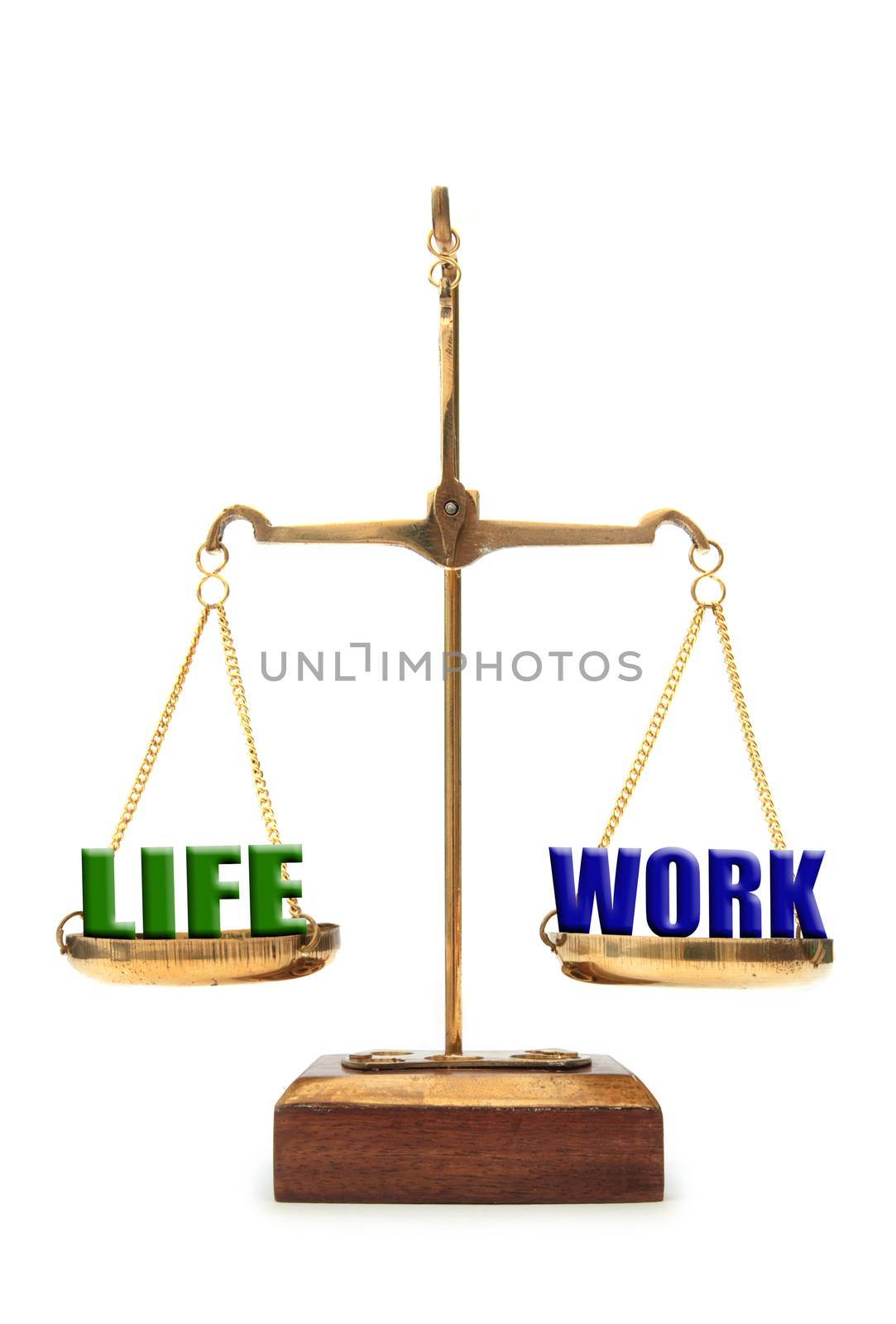 Work life balance concept  by unikpix