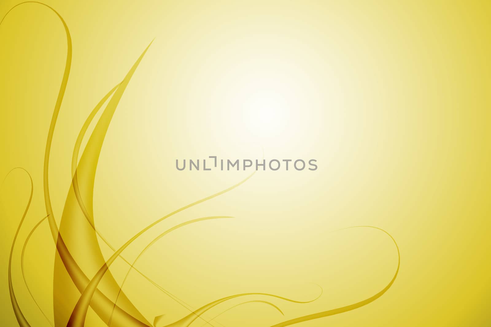 abstract design with wavy yellow background