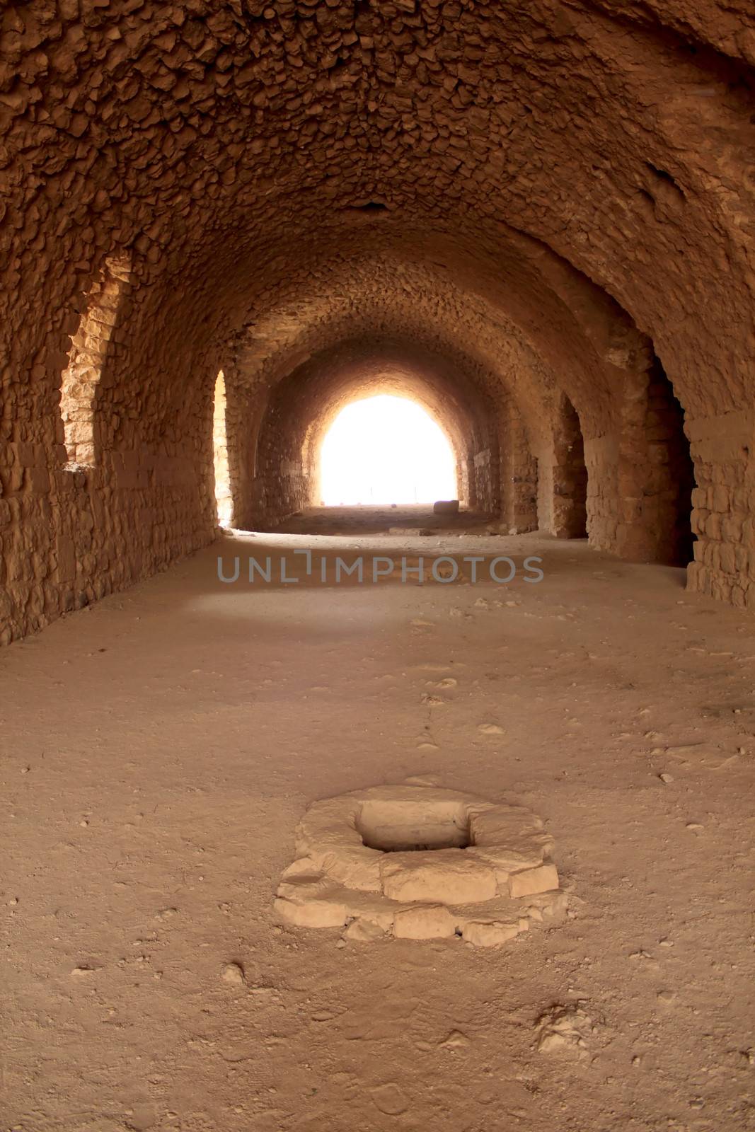 Crusader castle Al - Kerak (Karak) in Jordan, Asia 