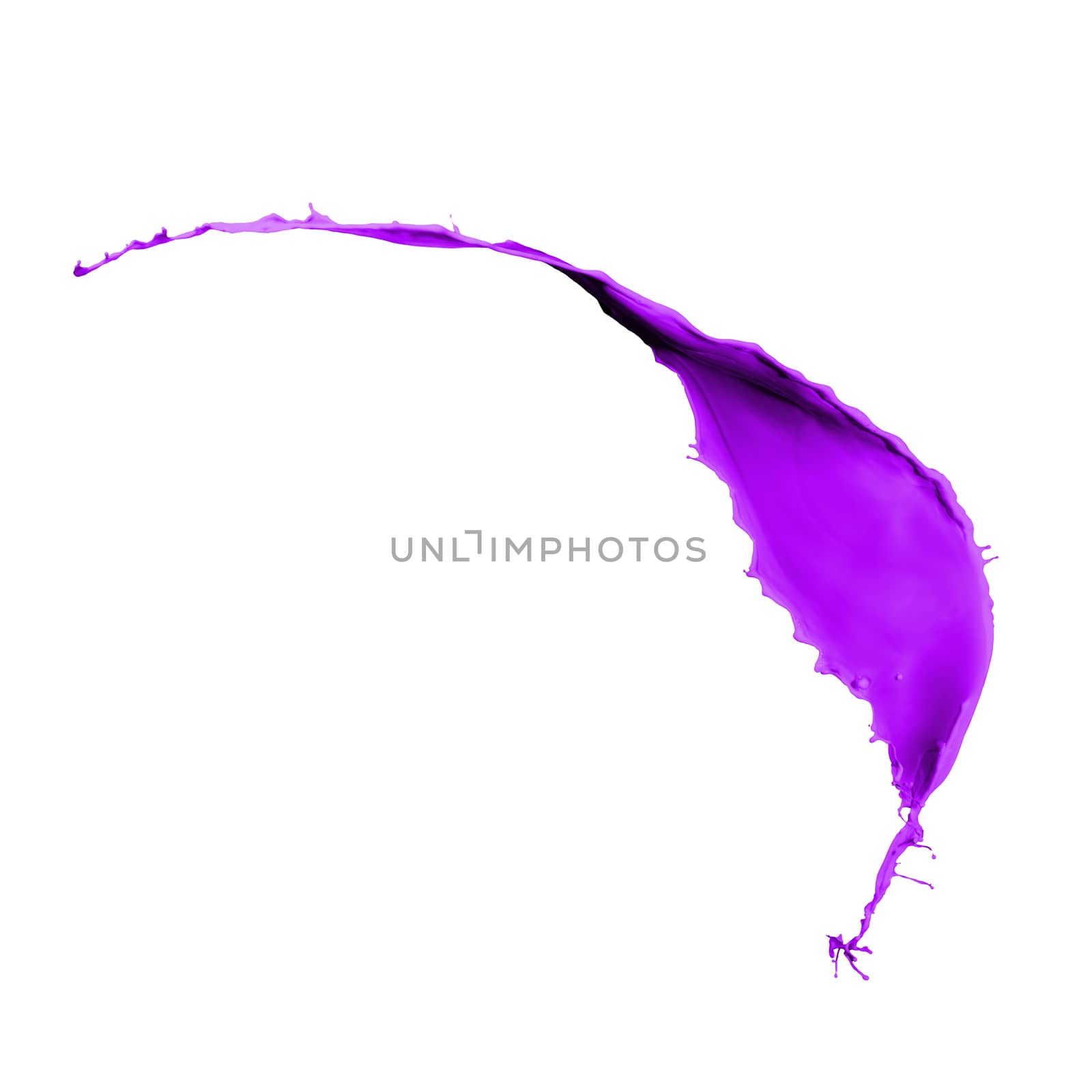 purple paint splash by adam121