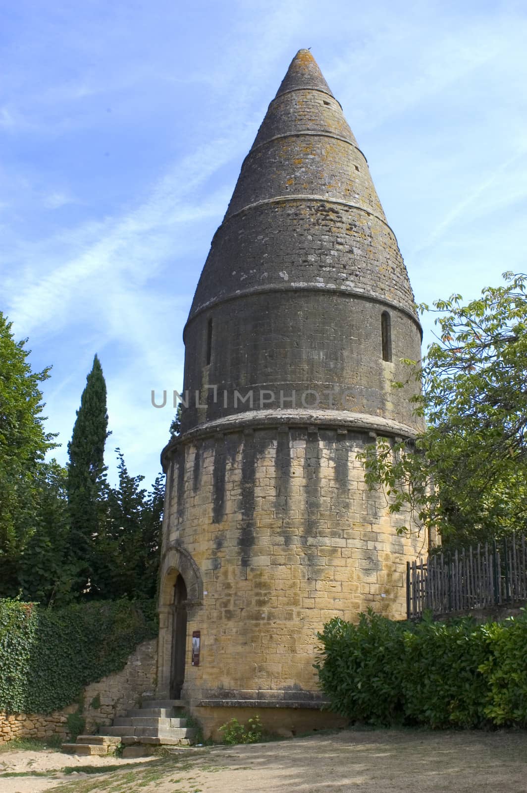 The lantern of the dead, a monument of Sarlat