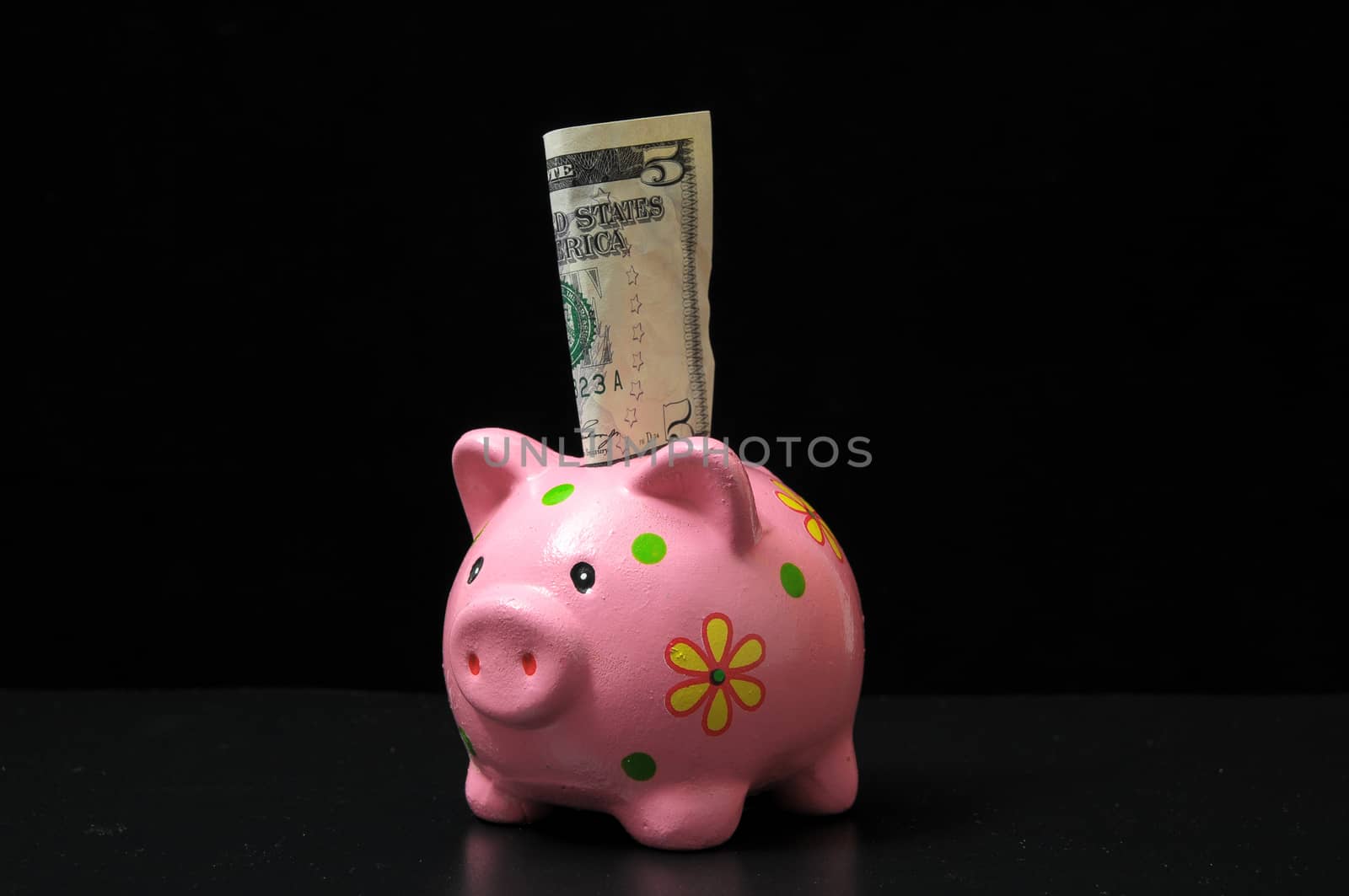 Save Money with One Pink Pig Piggy Bank