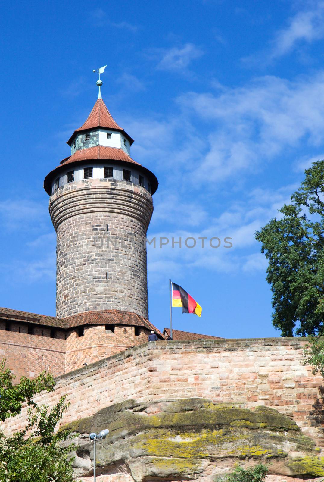 Sinwell Tower at Nuremberg Imperial Castle by Brigida_Soriano