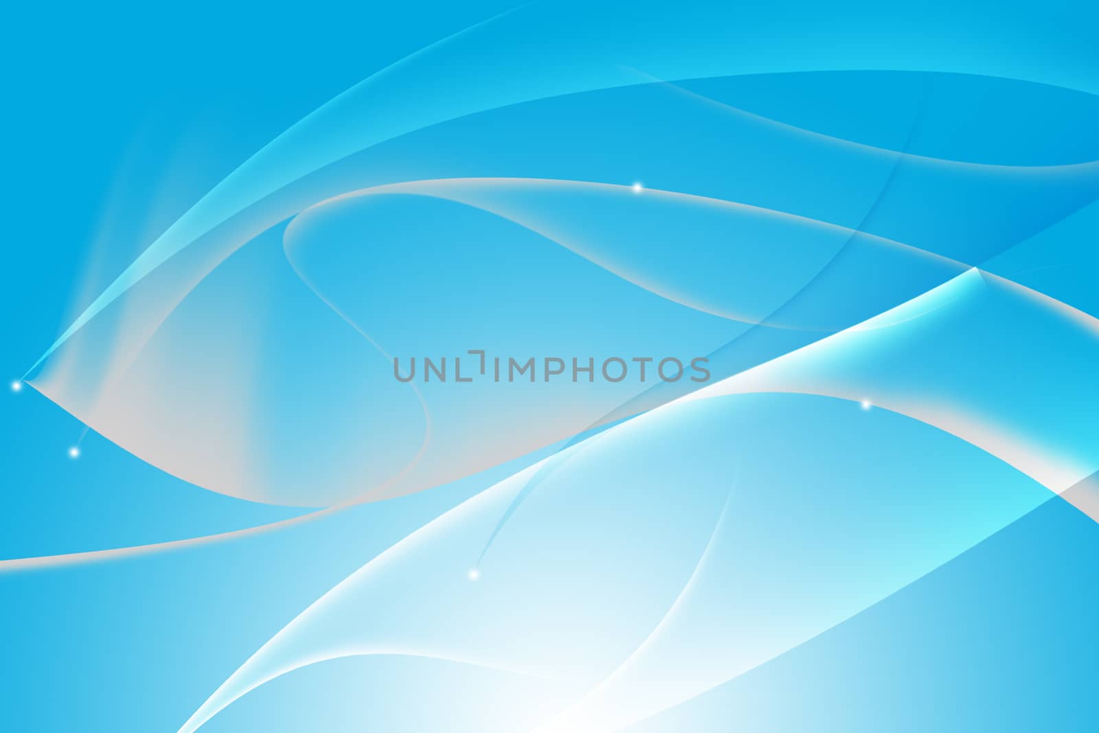 Blue abstract design with wavy and curve background