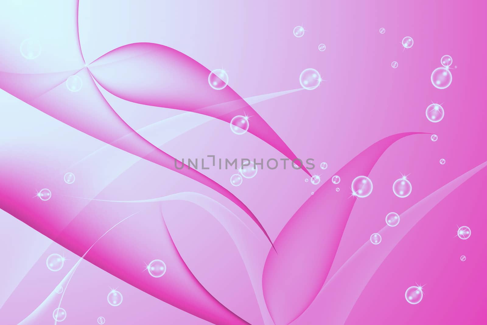 Pink abstract glowing with wavy background