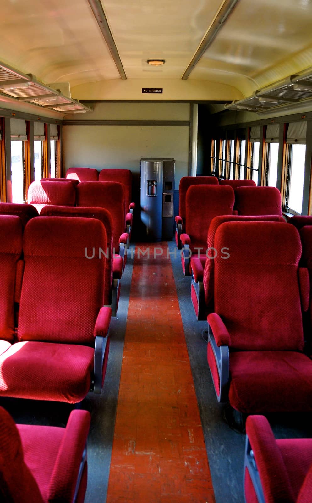 Inside Rail Car
