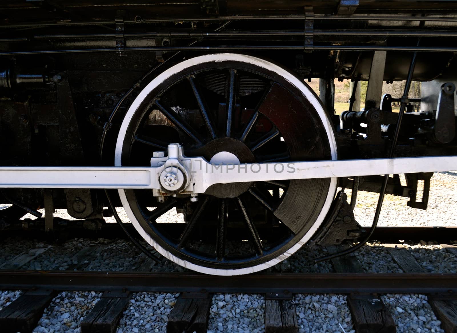 Locomotive Wheel 2 by RefocusPhoto