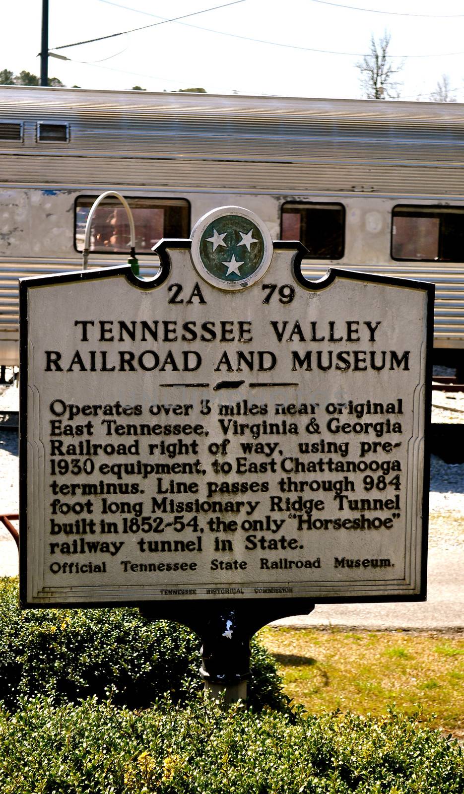 Tennessee Valley Railroad Sign 2 by RefocusPhoto