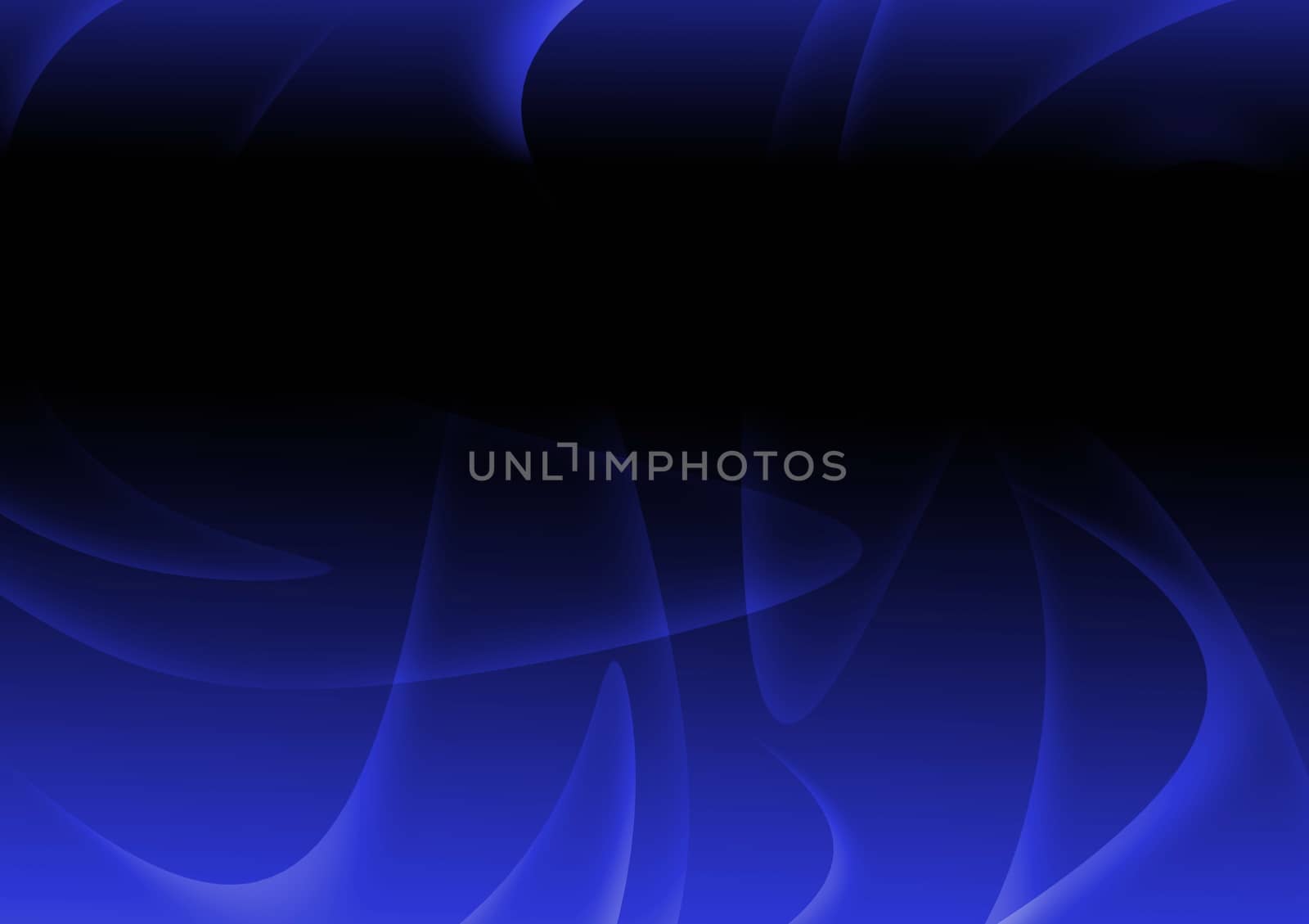 Dark blue abstract design with wavy and curve background